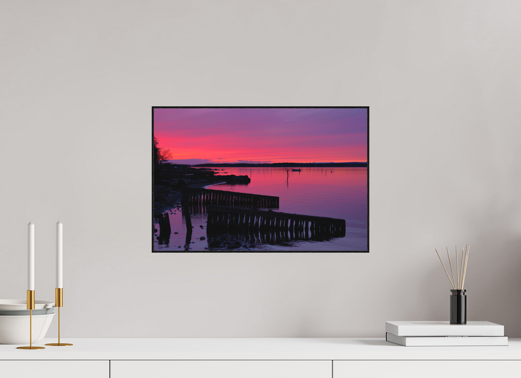 45 x 30 cm, Solid Wood Artbox After Sunset
