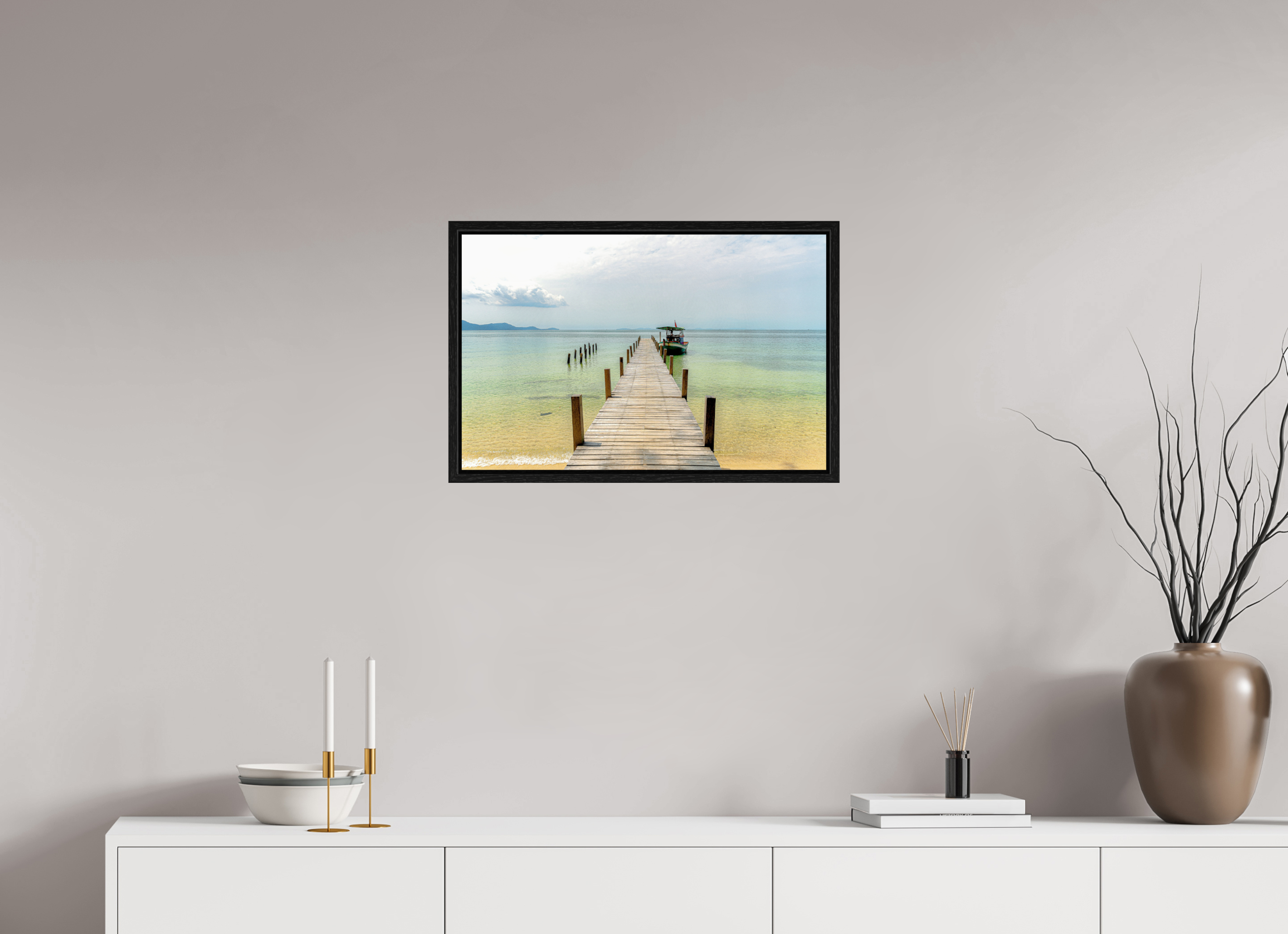61.9 x 40 cm, Floater Frame Starfish Shores, Phú Quốc, Vietnam