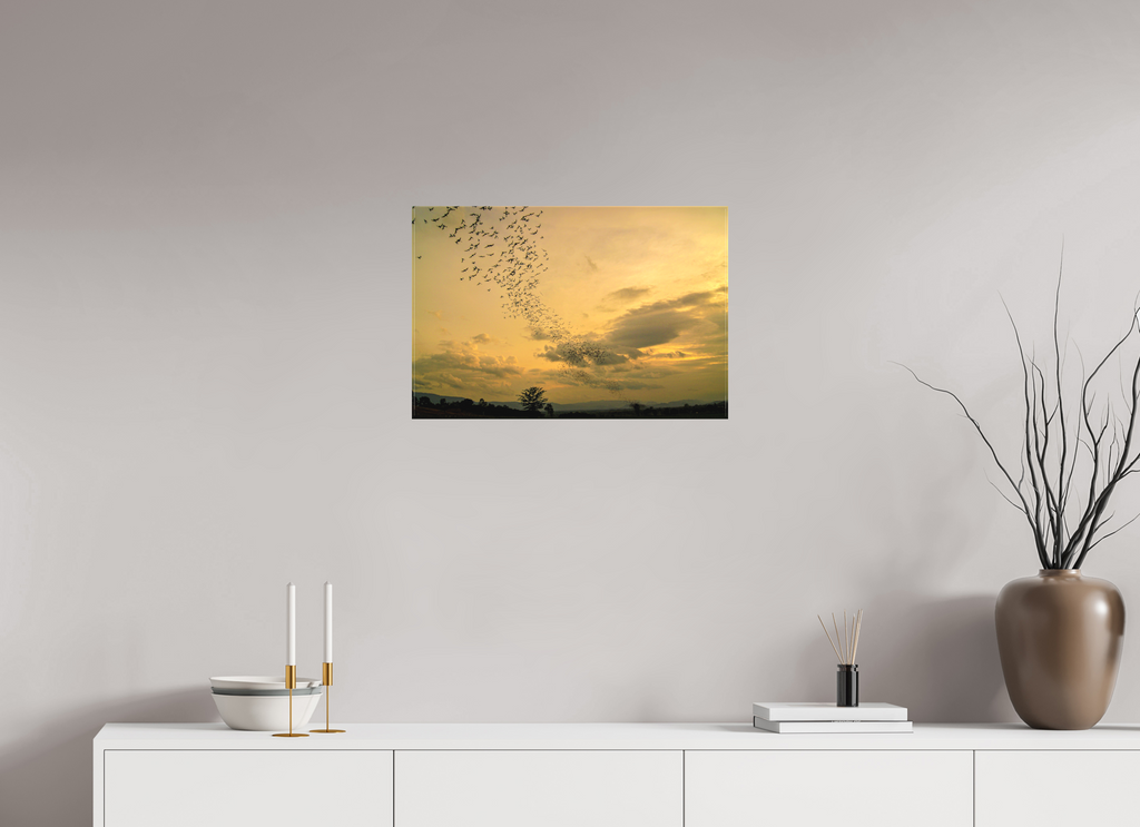 60 x 40 cm, Matte Canvas on Stretcher Frame Dusk Emergence