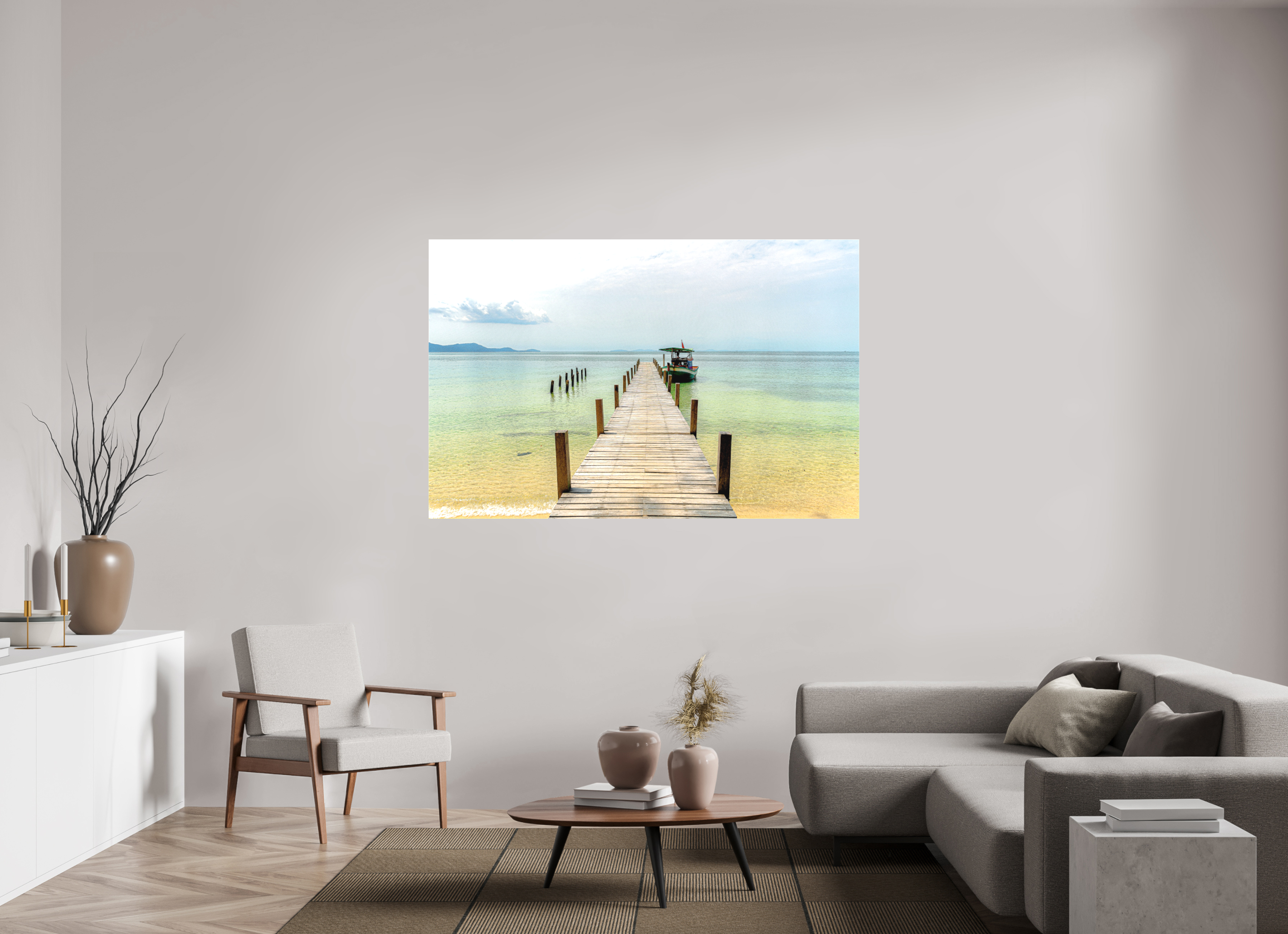 170.1 x 110 cm, Matte Canvas on Stretcher Frame Starfish Shores, Phú Quốc, Vietnam