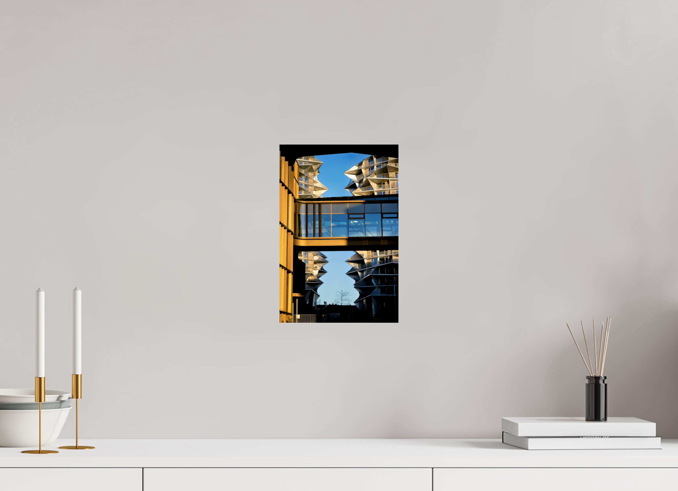 20 x 30 cm, PH Print On Fujiflex High Gloss Between the Towers