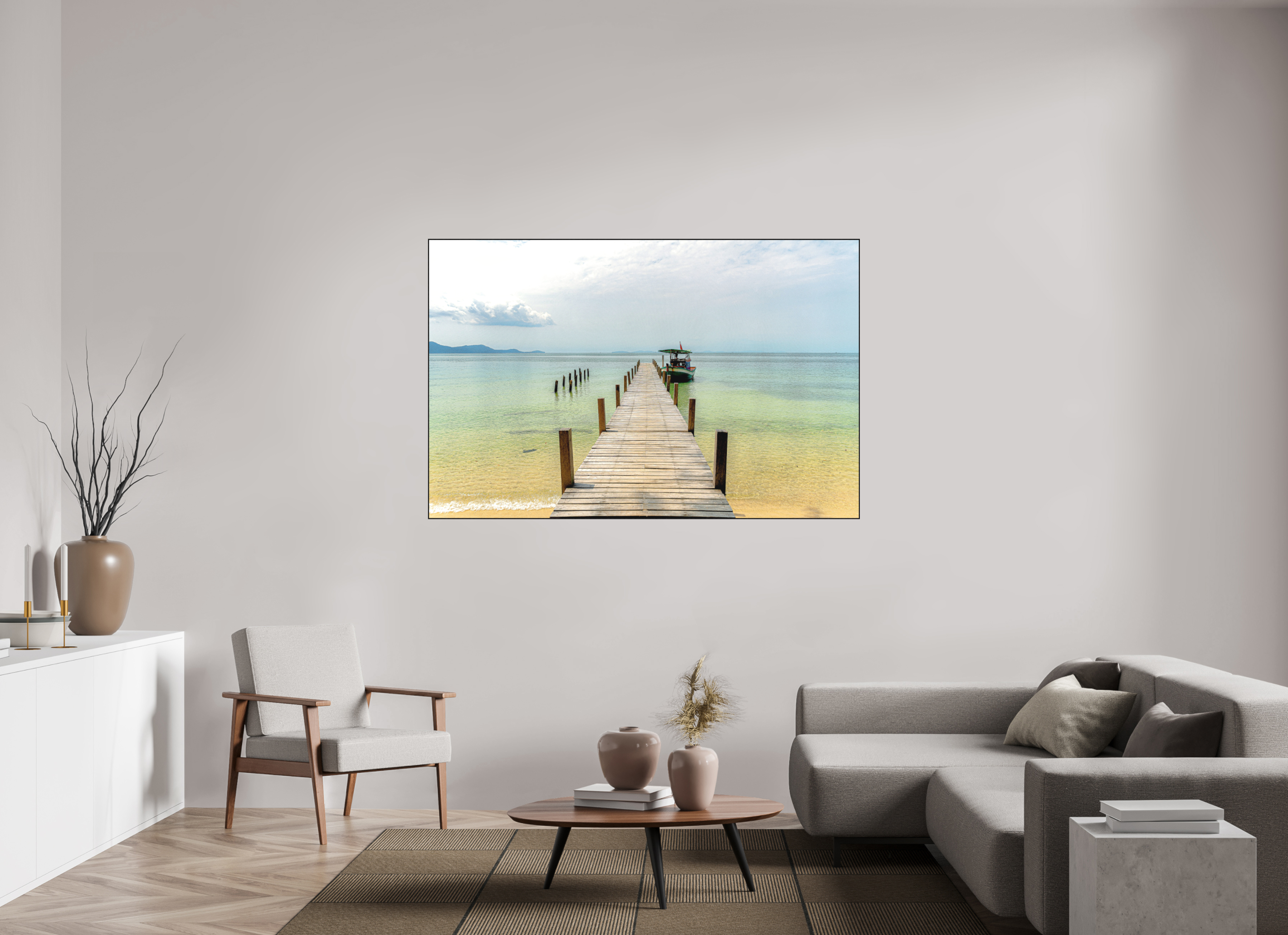 170.1 x 110 cm, Solid Wood Artbox Starfish Shores, Phú Quốc, Vietnam