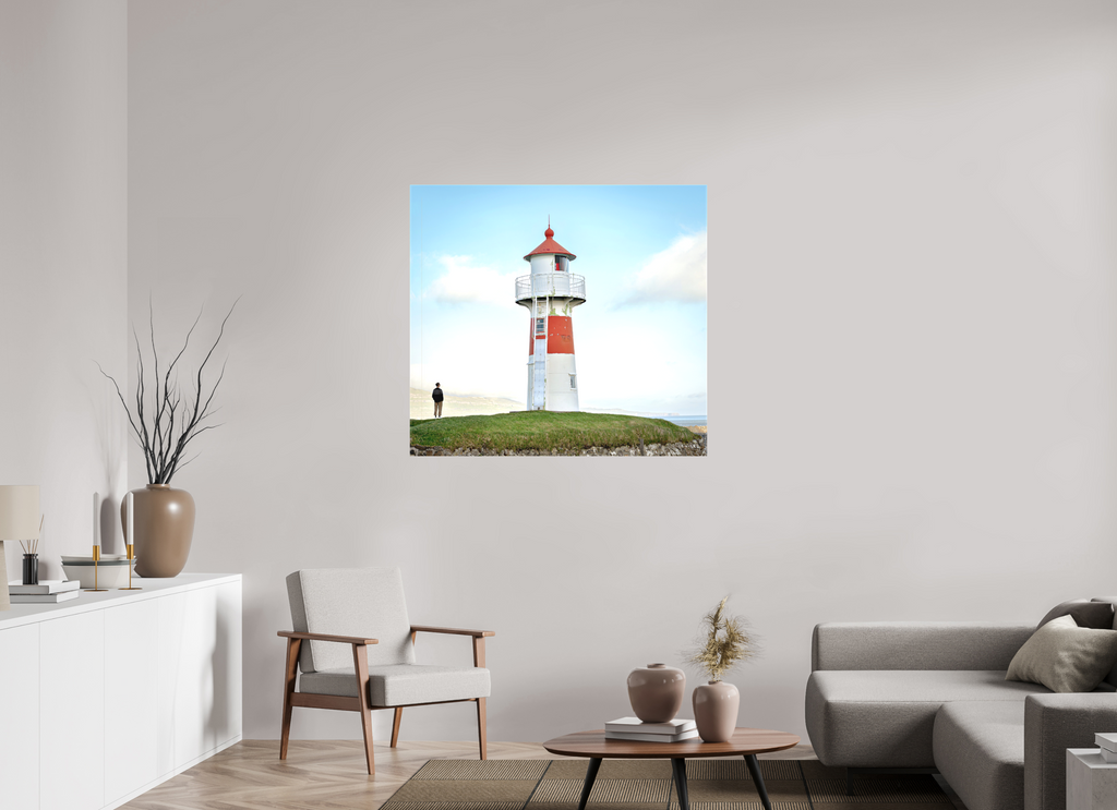 109.6 x 100 cm, Matte Canvas on Stretcher Frame Edge of the Horizon