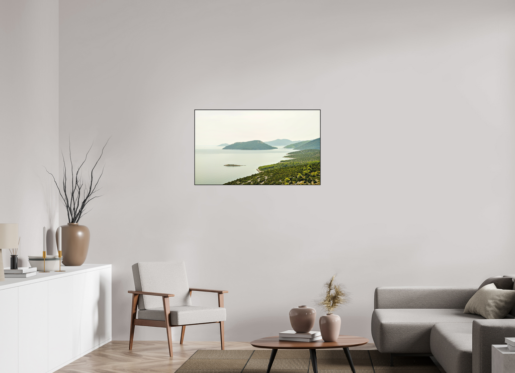 100.6 x 60 cm, Solid Wood Artbox Floating Islands