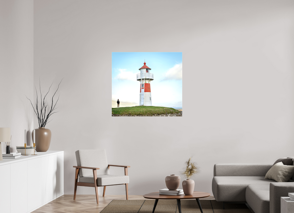 98.6 x 90 cm, Matte Canvas on Stretcher Frame Edge of the Horizon