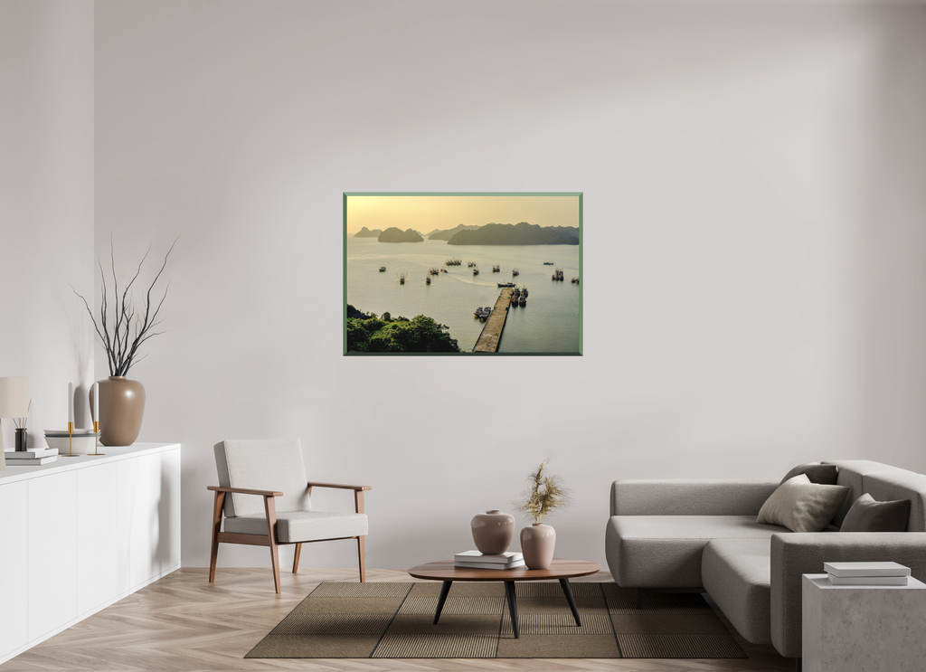 133 x 90 cm, Whitewall Design Edition Golden Harbour – Cat Ba Island, Vietnam