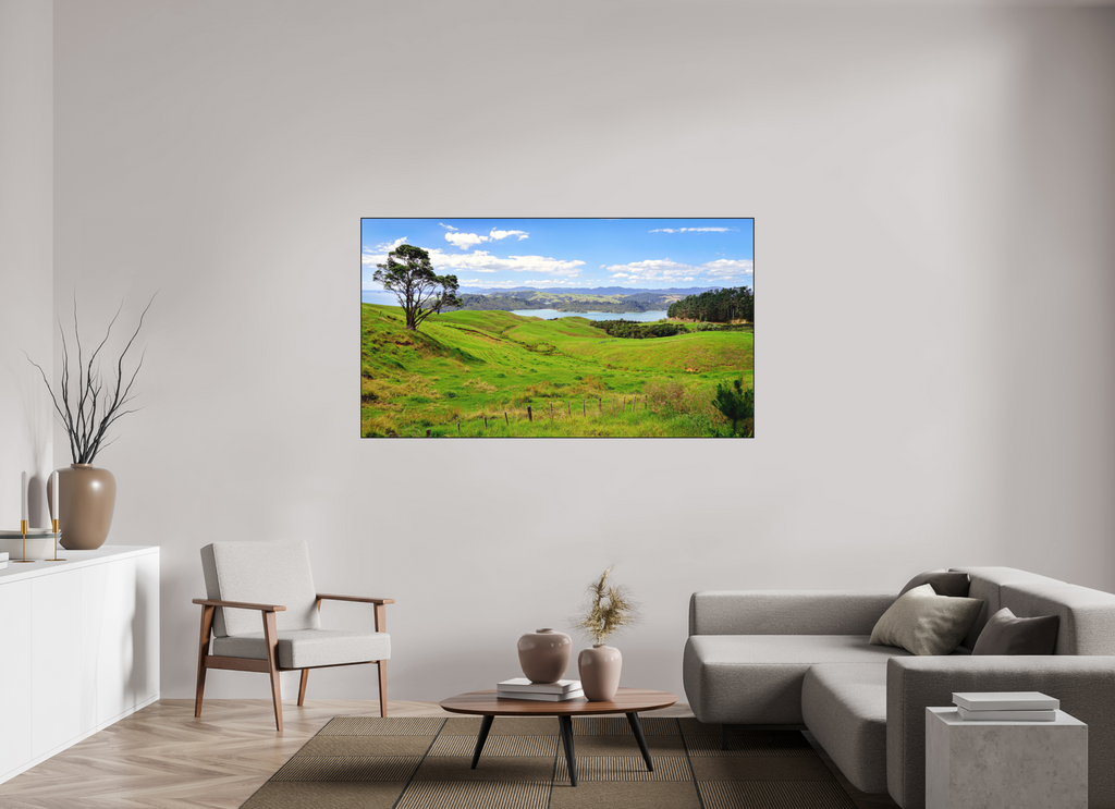 179.1 x 100 cm, Solid Wood Artbox Coromandel Landscape