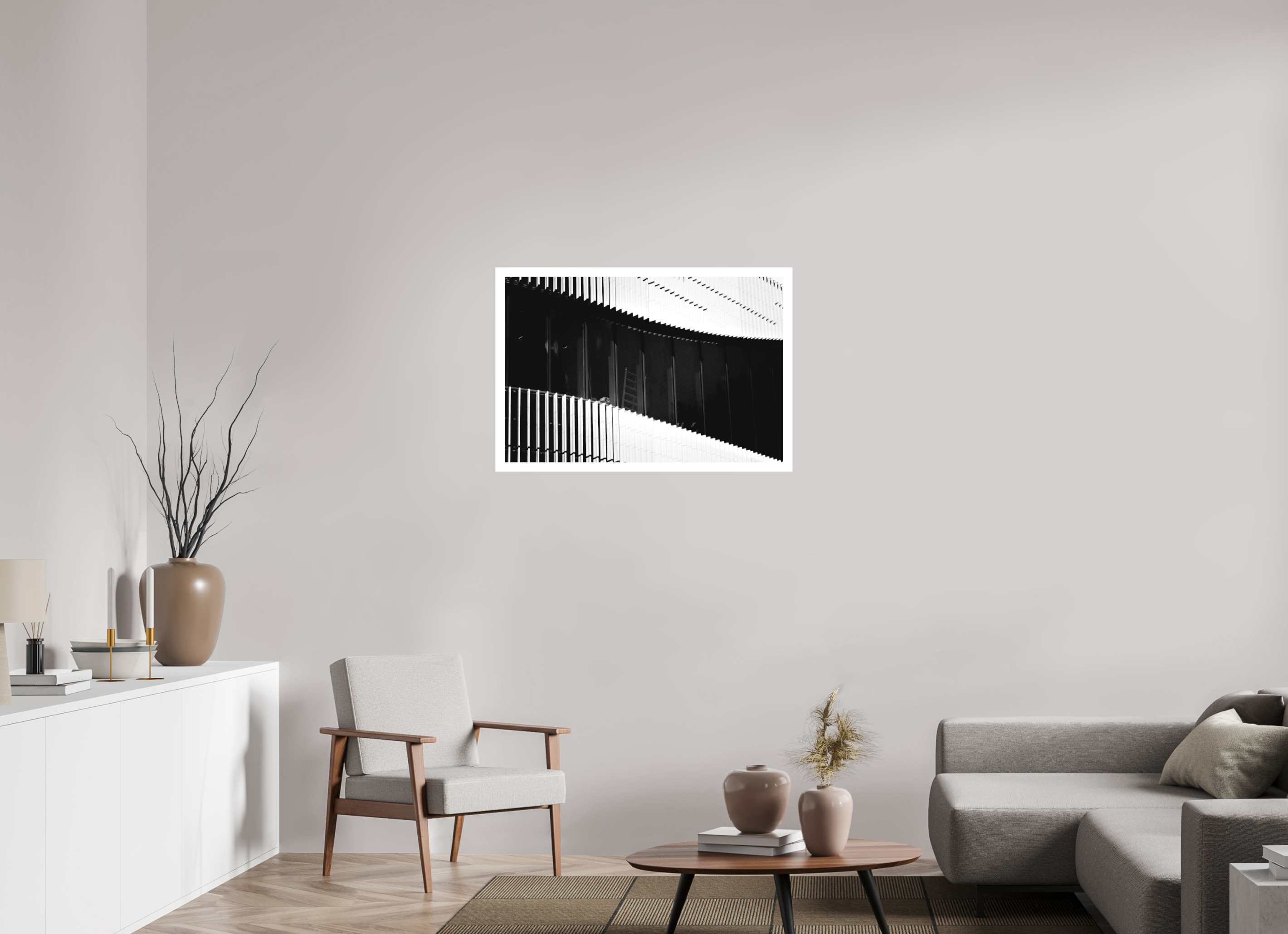 90 x 60 cm, Acrylic Glass Ilford The Ladder