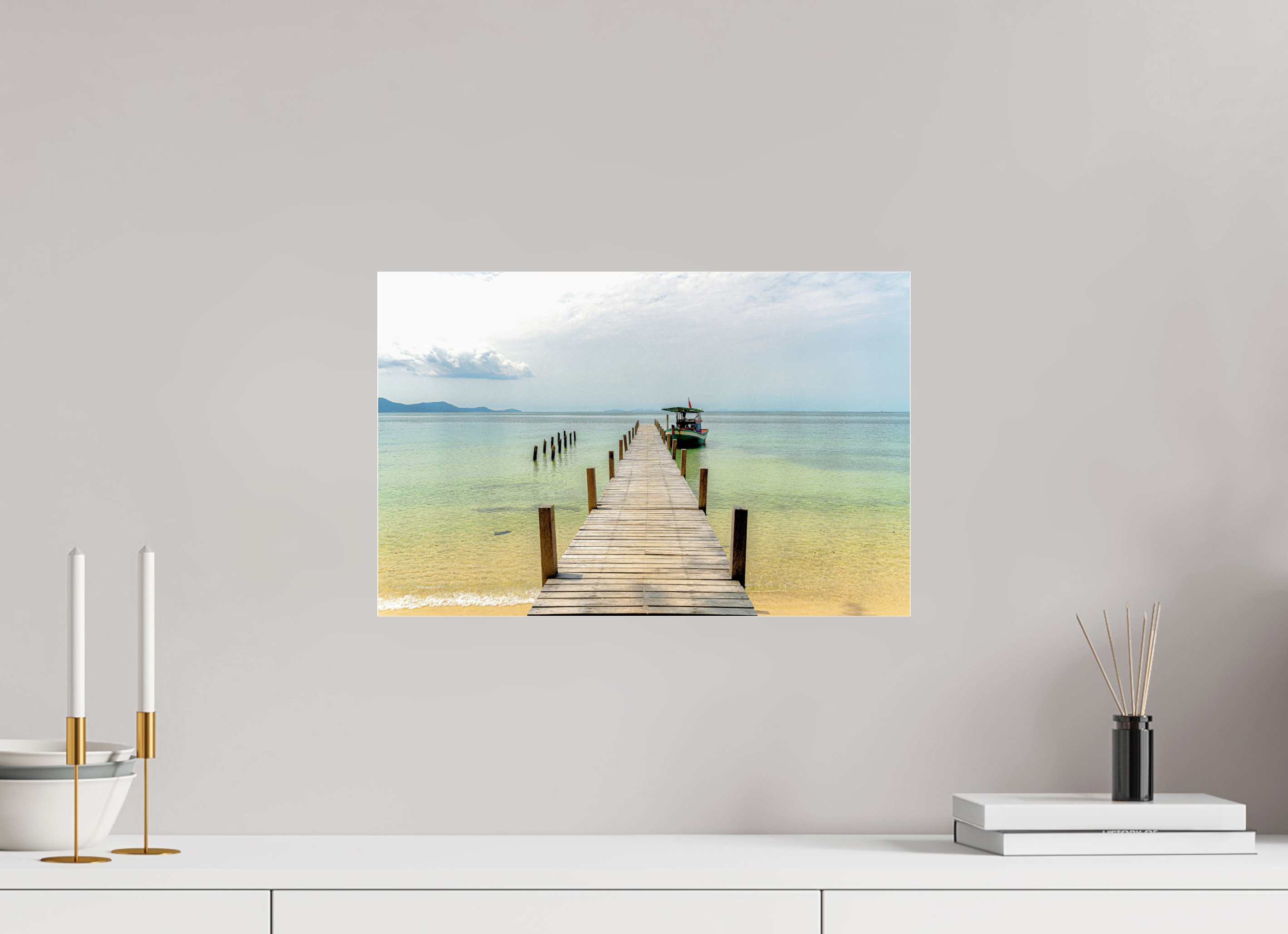 46.4 x 30 cm, Photo Print Under Acrylic Glass Starfish Shores, Phú Quốc, Vietnam