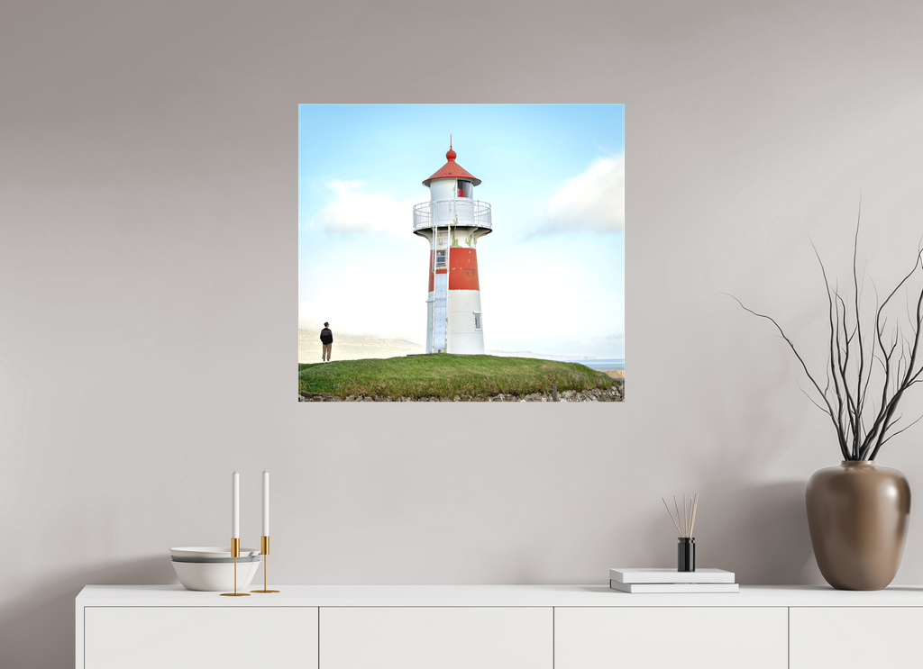 76.7 x 70 cm, Matte Canvas on Stretcher Frame Edge of the Horizon