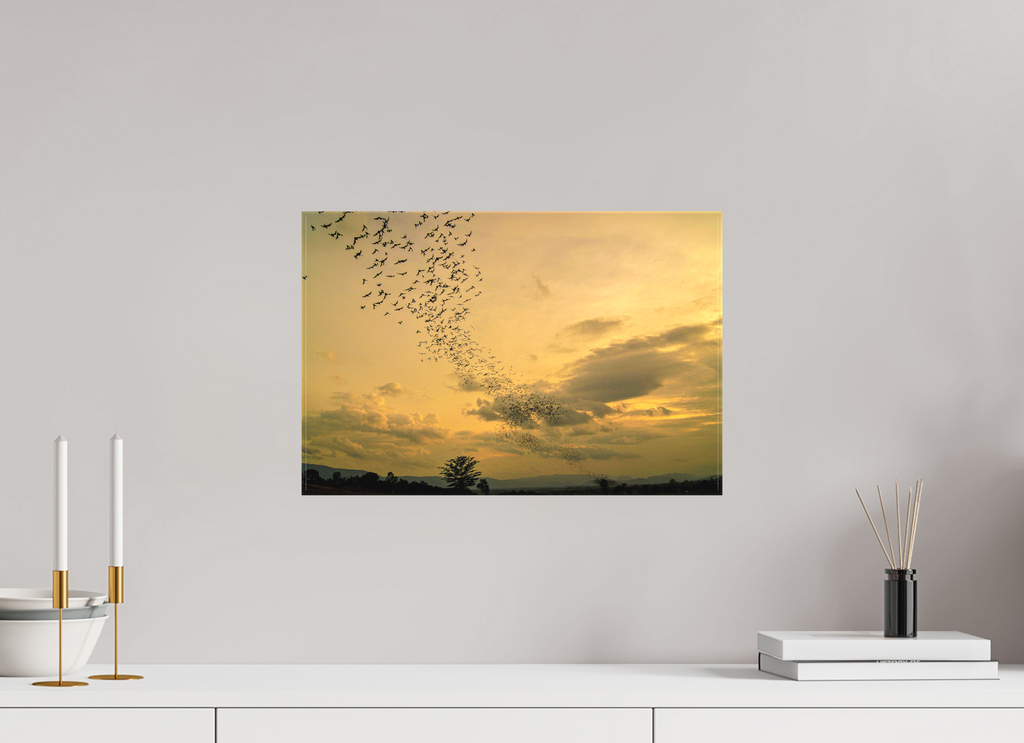 45 x 30 cm, Matte Canvas on Stretcher Frame Dusk Emergence
