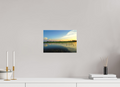 30 x 20 cm, Matte Canvas on Stretcher Frame Rice Fields at Dusk