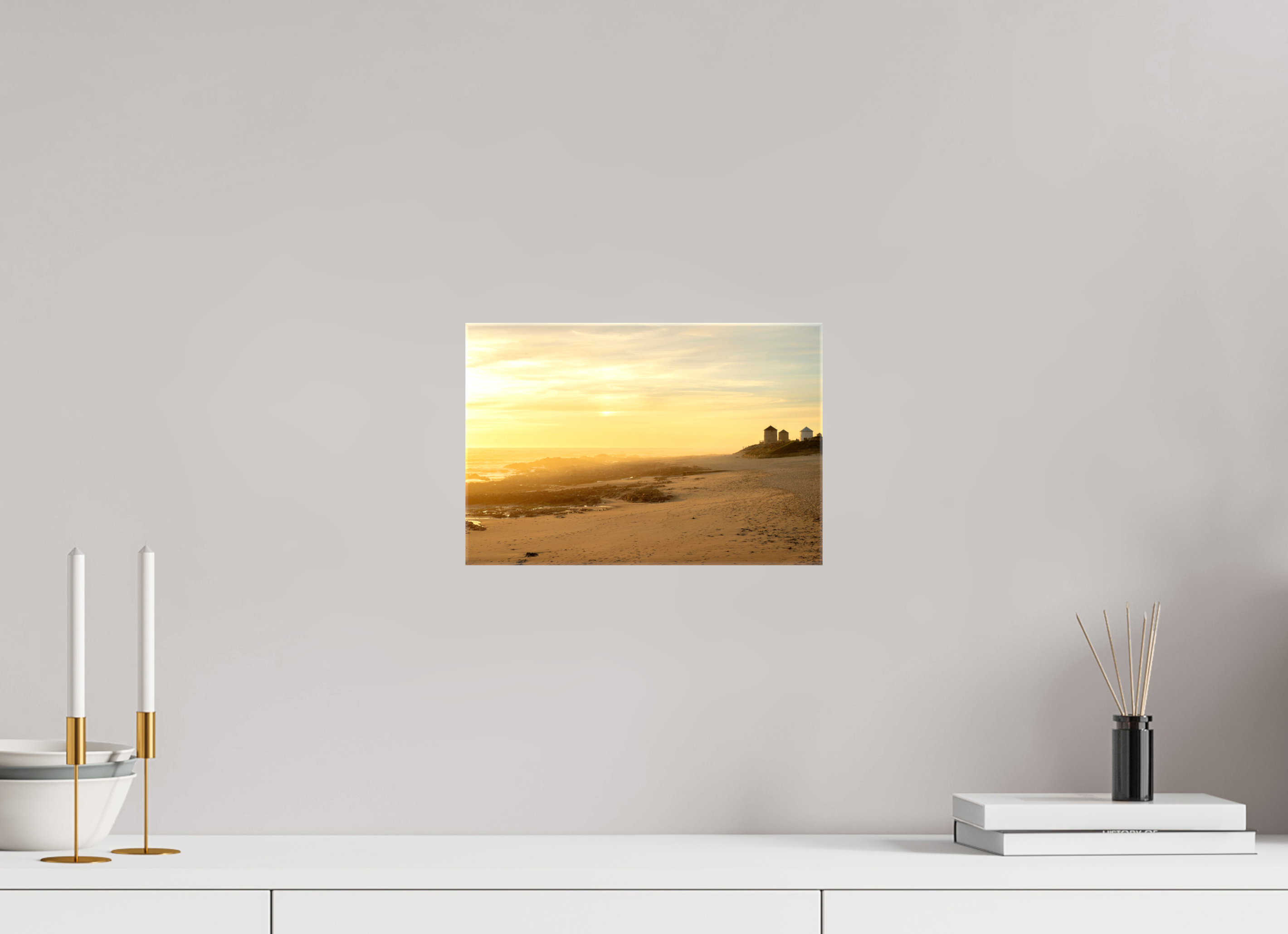 30 x 20 cm, Canvases Unframed Ancient Mills