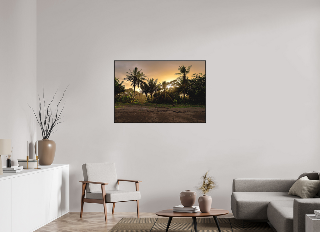 117.4 x 80 cm, Solid Wood Artbox Sunlit Shores