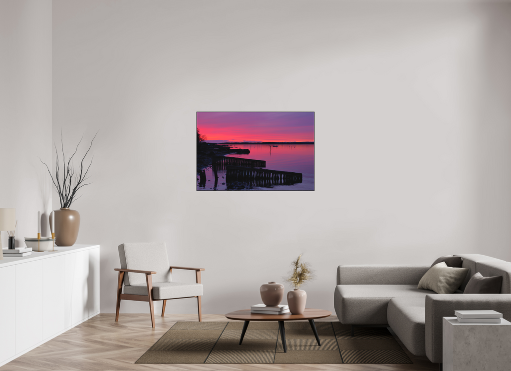 120 x 80 cm, Solid Wood Artbox After Sunset