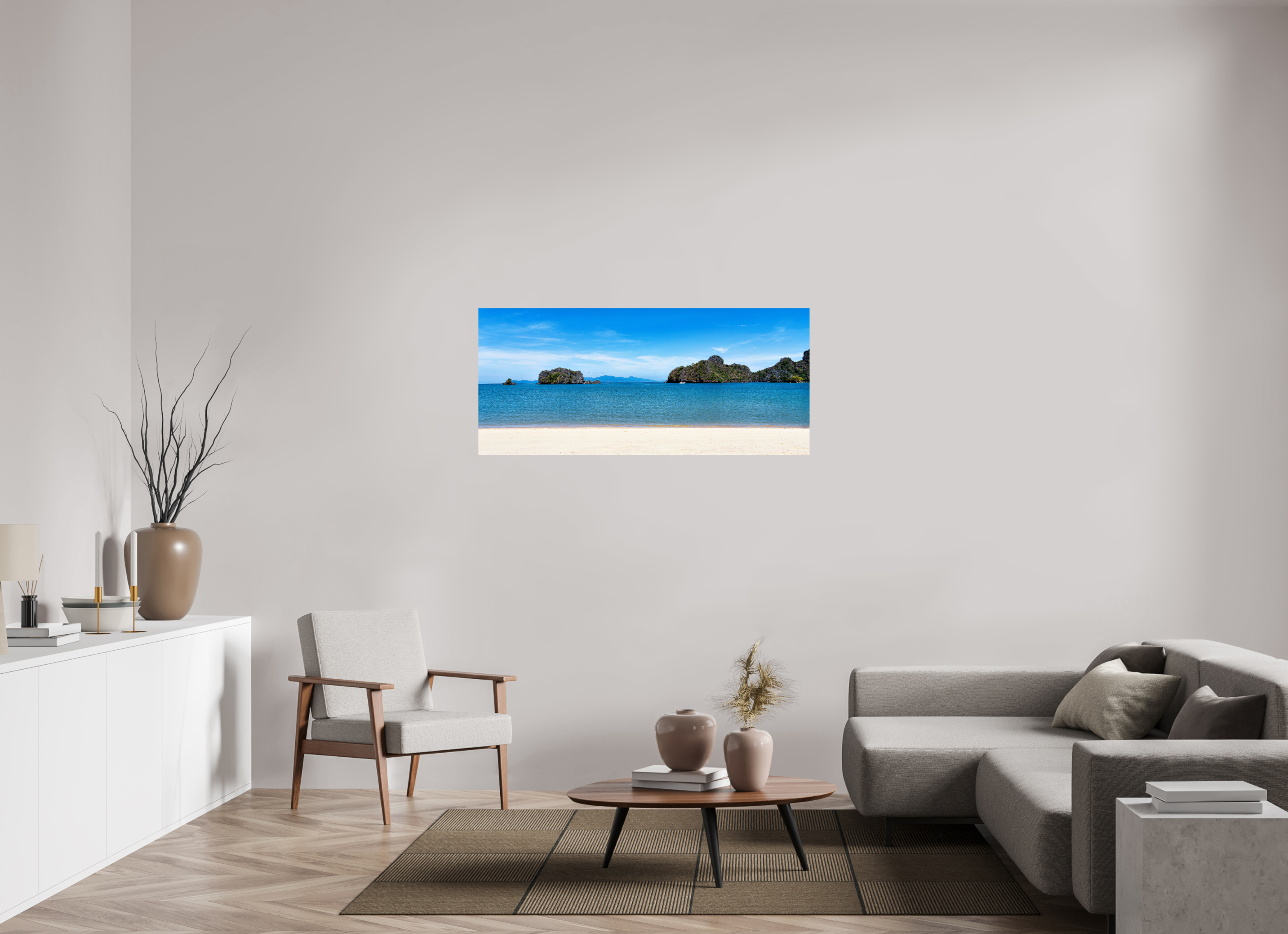 135.5 x 60 cm, Photo Print On Fuji Crystal DP II Tanjung Rhu Serenity, Langkawi