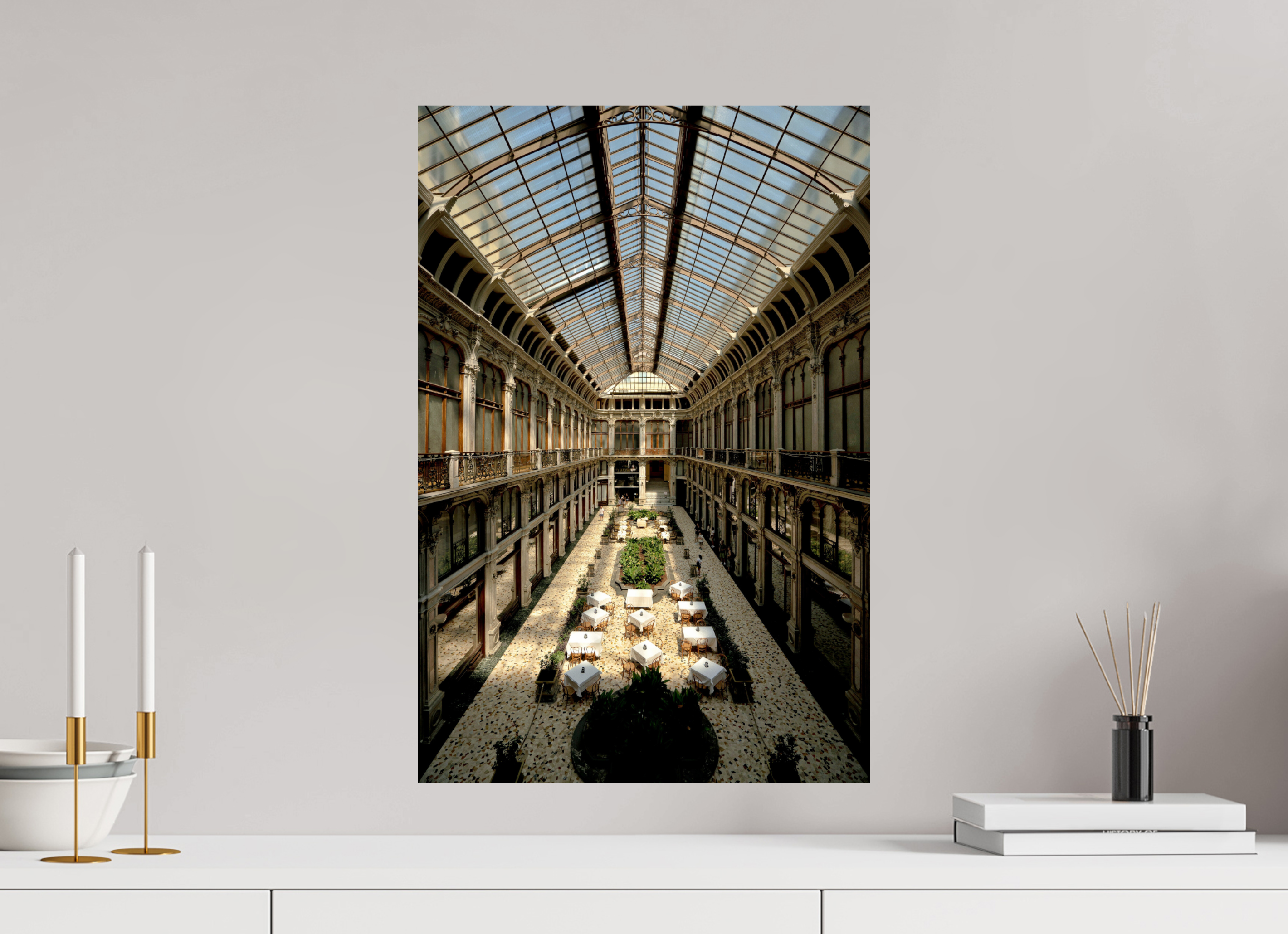 40 x 60 cm, PH Print On Fujiflex High Gloss Beneath the Glass Vault