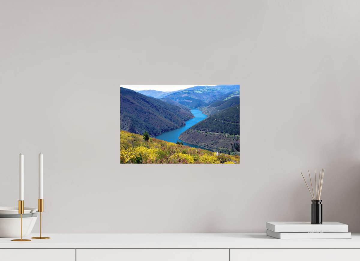 37.8 x 25 cm, Fine Art Print Smooth Blue River