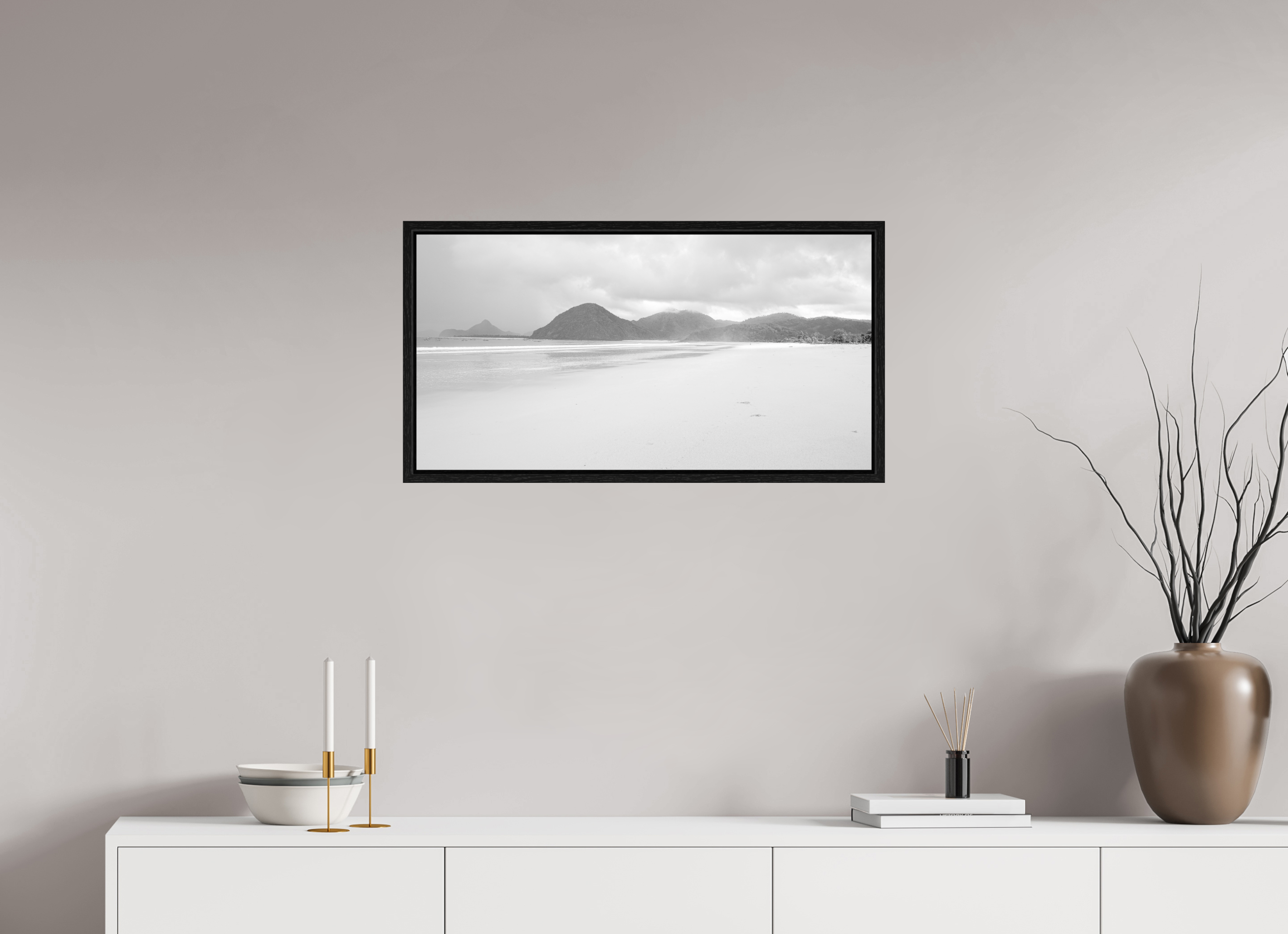 77.3 x 40 cm, Floater Frame Wild Shores