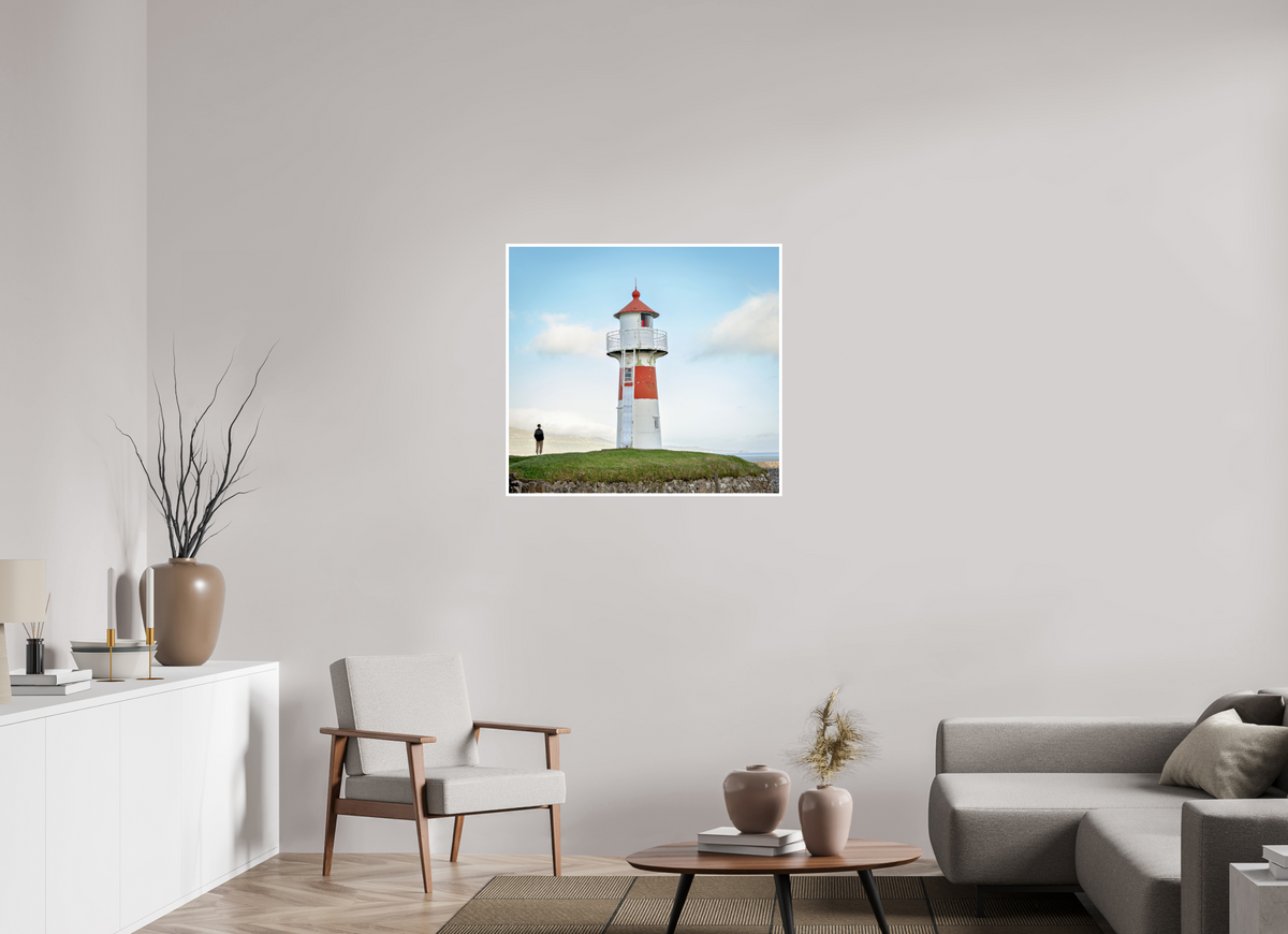 87.7 x 80 cm, Fujiflex High Gloss with 1 cm Border Edge of the Horizon