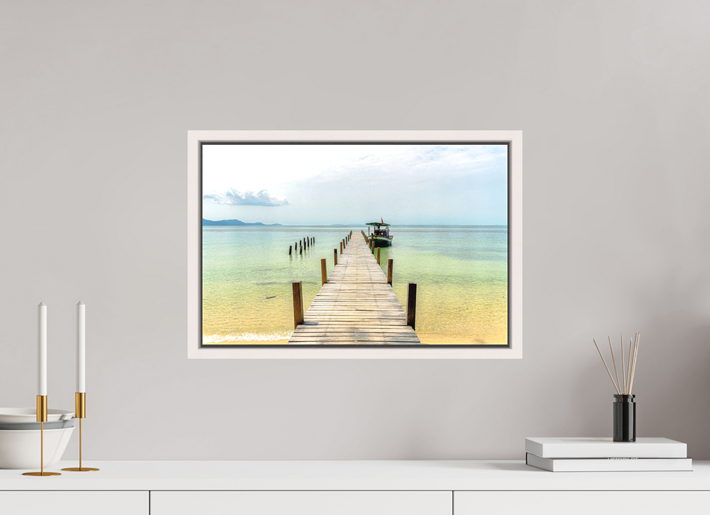 46.4 x 30 cm, Matte Canvas 15 mm Frame Starfish Shores, Phú Quốc, Vietnam