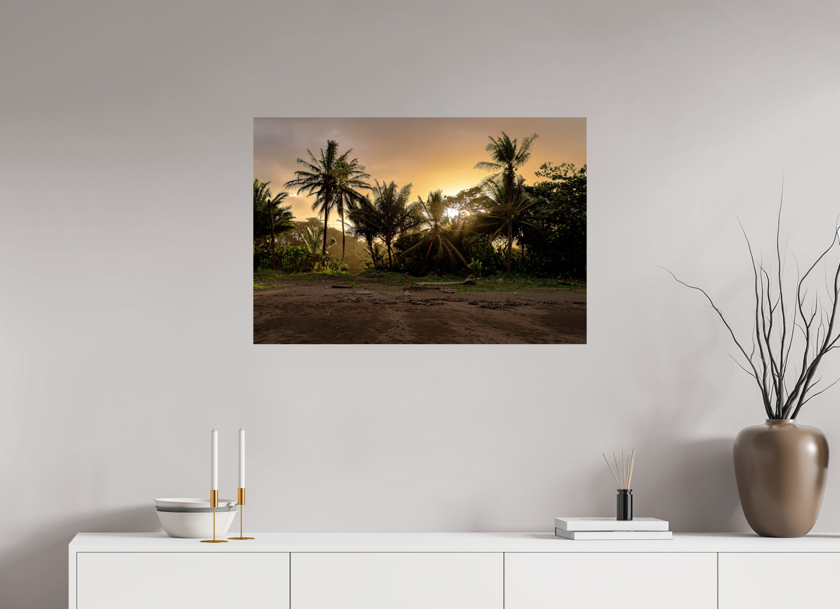 88.1 x 60 cm, Photo Print On Fuji Crystal DP II Sunlit Shores