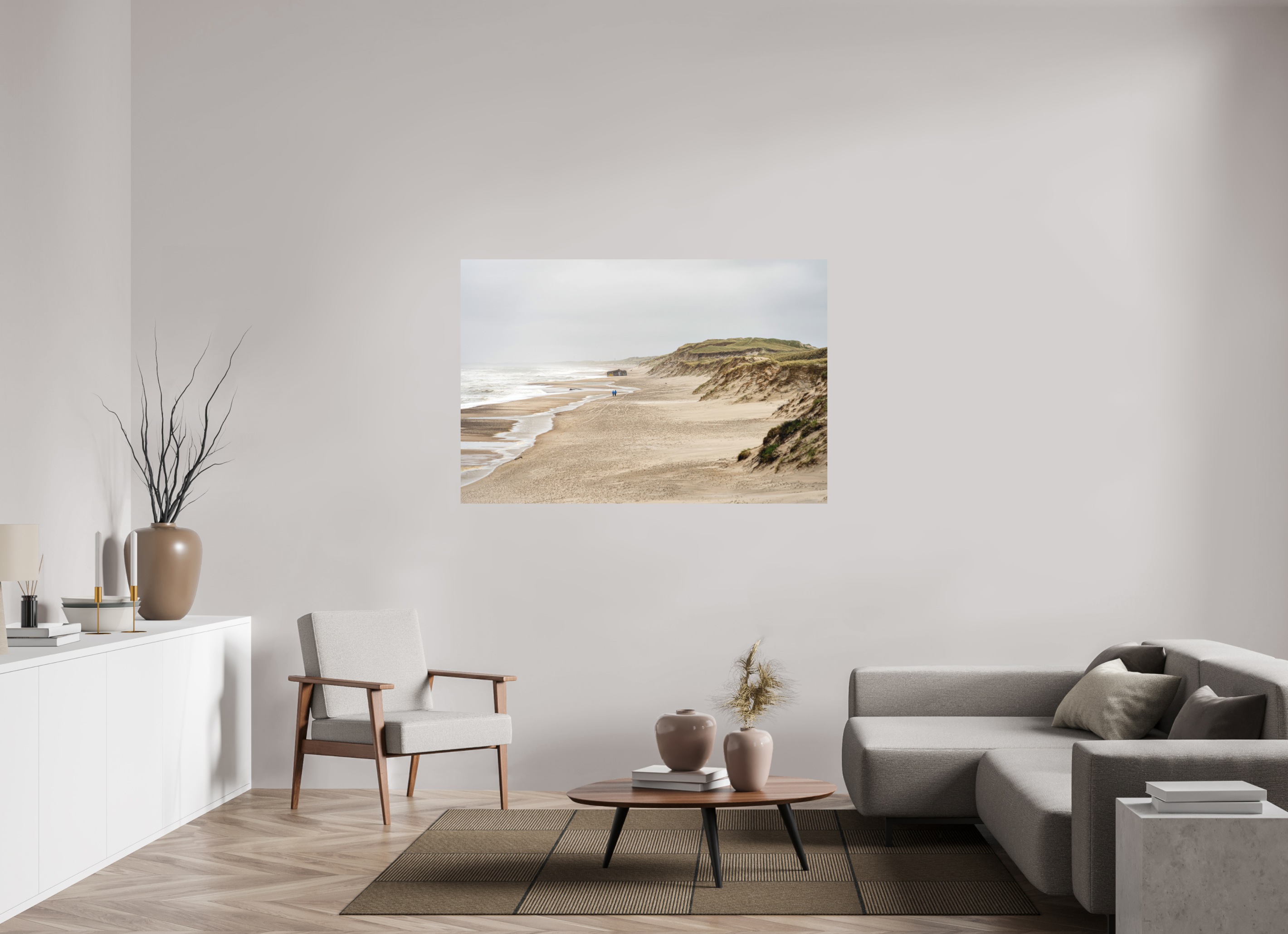 150 x 100 cm, Fine Art Print Smooth Wild Shores