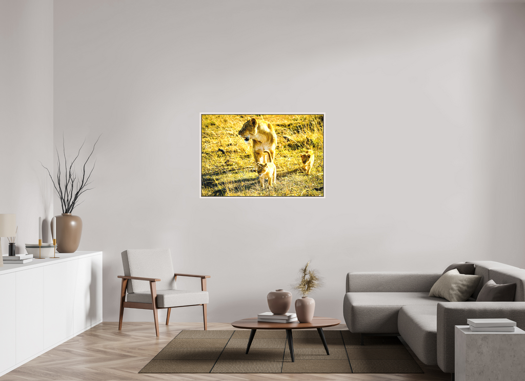 120 x 80 cm, Matte Canvas 15 mm Frame Savanna Legacy
