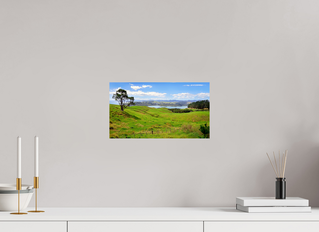 35.8 x 20 cm, Photo Print On Fuji Crystal DP II Coromandel Landscape