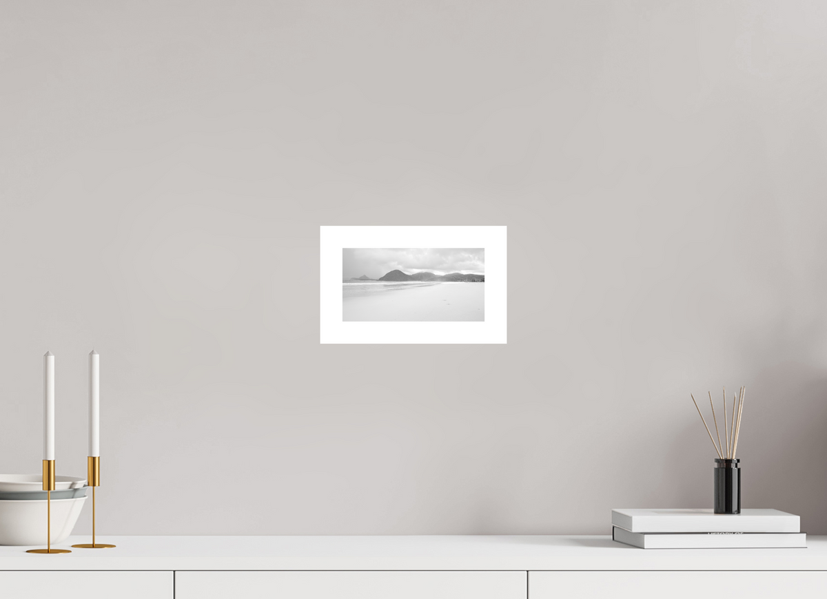 19.3 x 10 cm, Acrylic Glass Ilford Untamed Shores in Lombok - Indonesia