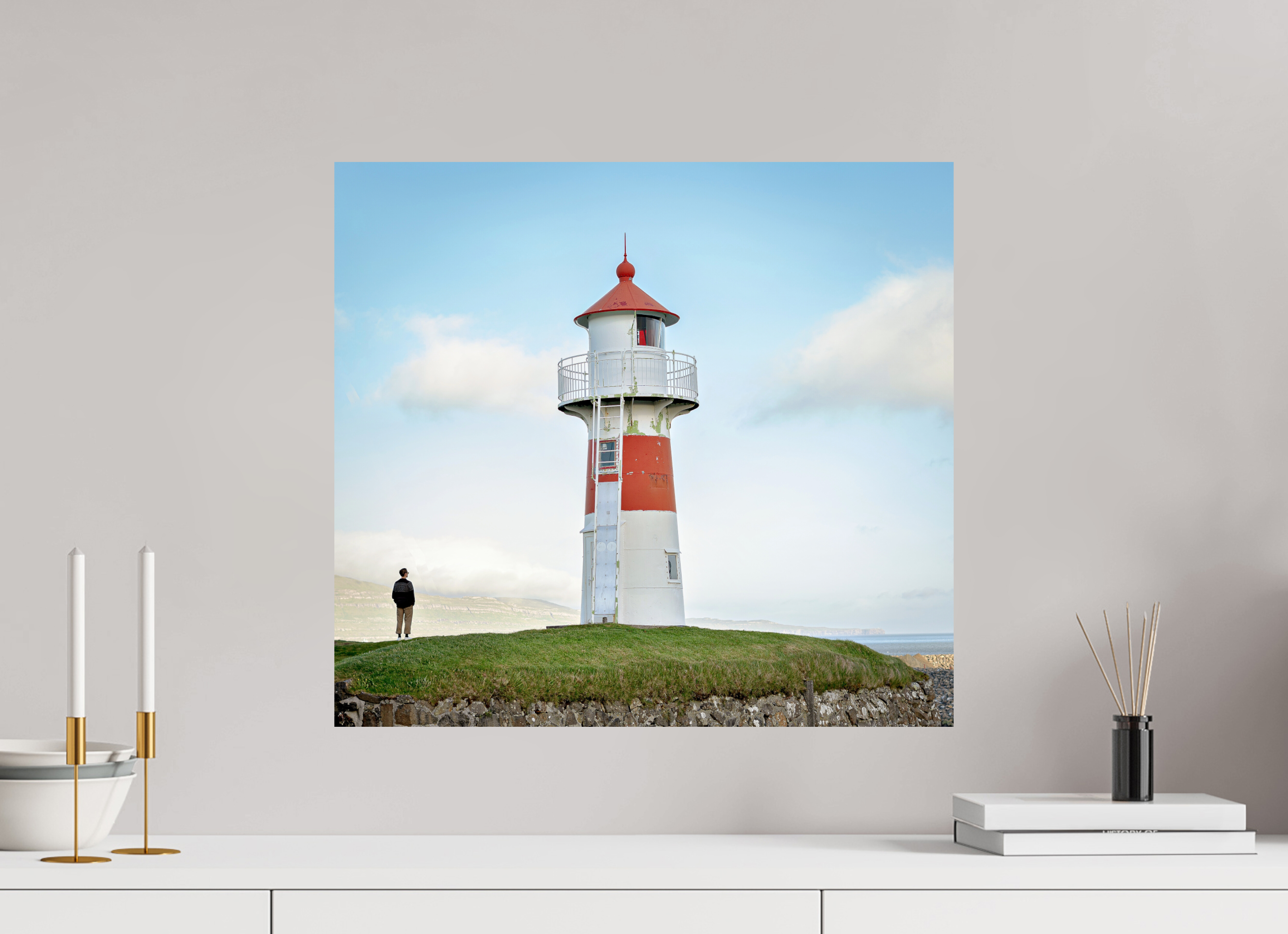 54.8 x 50 cm, Photo Print On Fuji Crystal DP II Edge of the Horizon