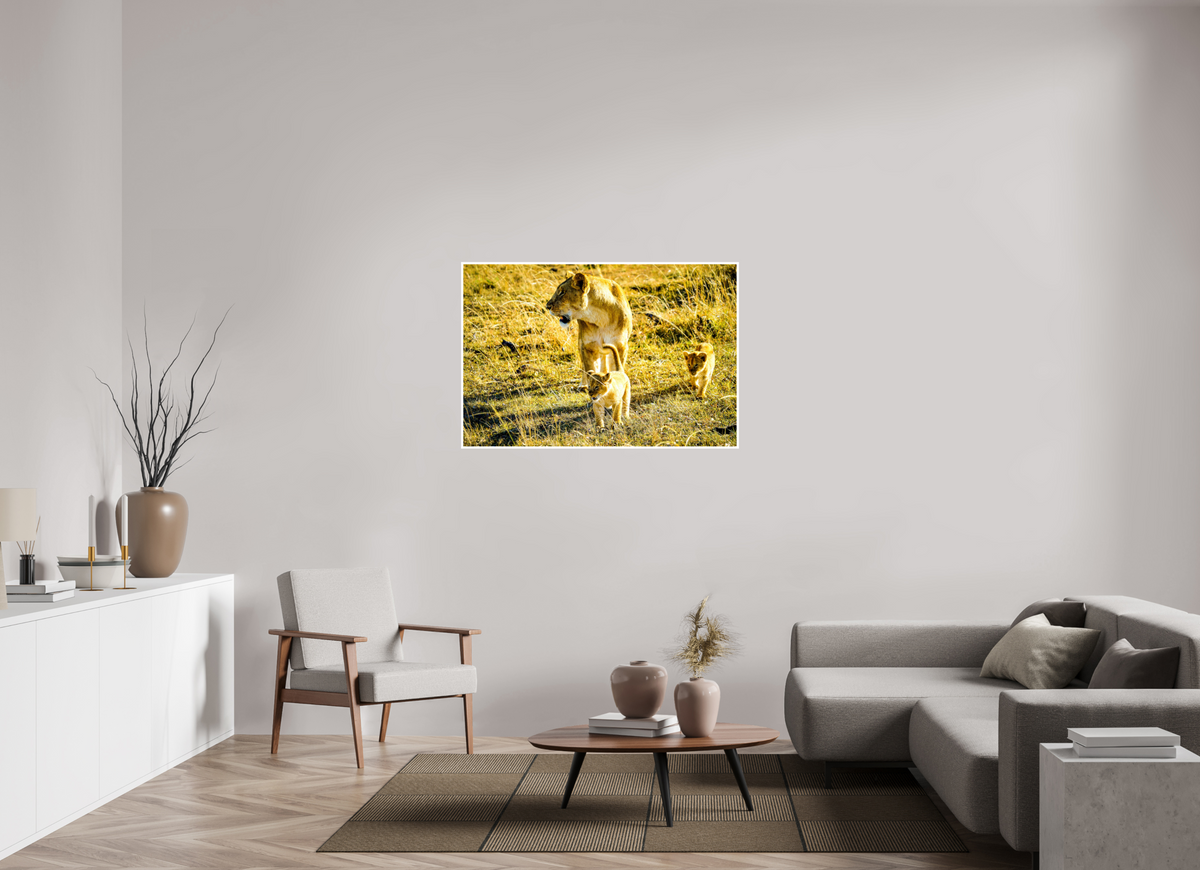 120 x 80 cm, Fujiflex High Gloss with 1 cm Border Savanna Legacy