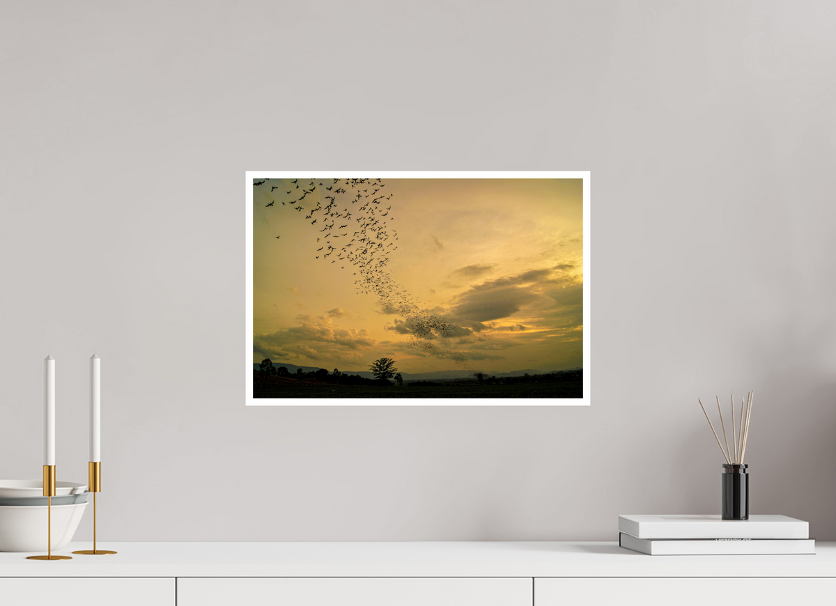 45 x 30 cm, Fujiflex High Gloss with 1 cm Border Dusk Emergence