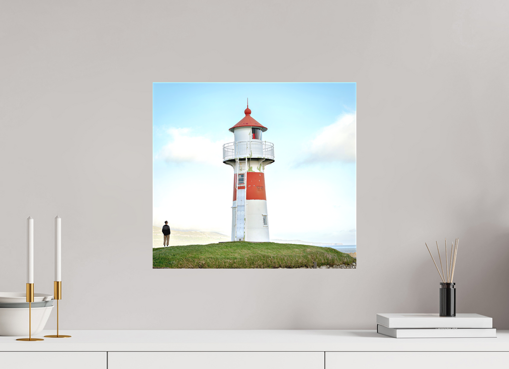 43.8 x 40 cm, Matte Canvas on Stretcher Frame Edge of the Horizon