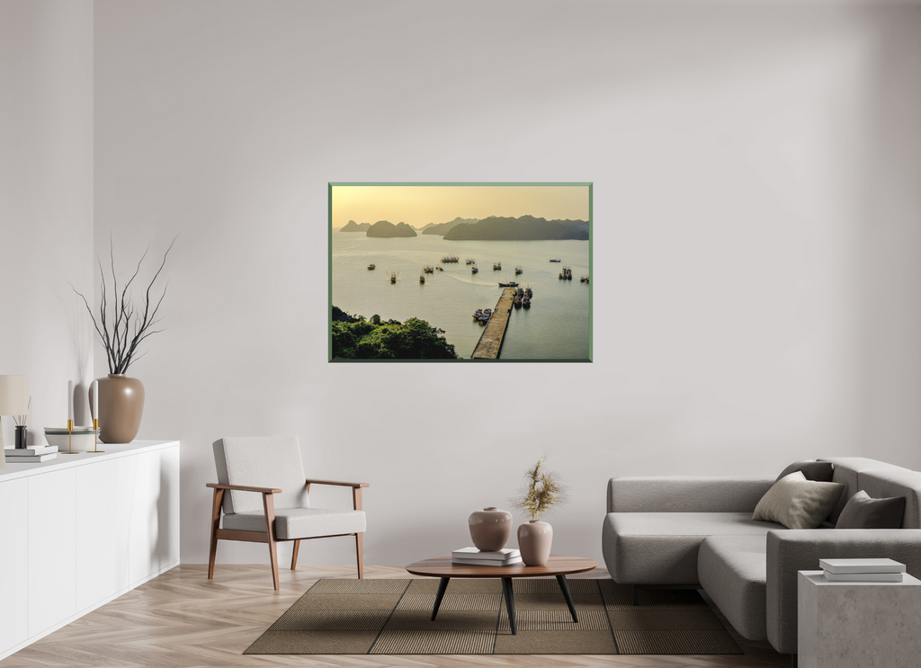 147.8 x 100 cm, Whitewall Design Edition Golden Harbour – Cat Ba Island, Vietnam
