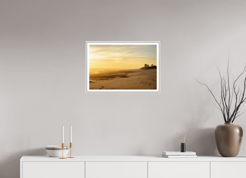 60 x 40 cm, Fine Art Print On Framed Aluminum Dibond Ancient Mills