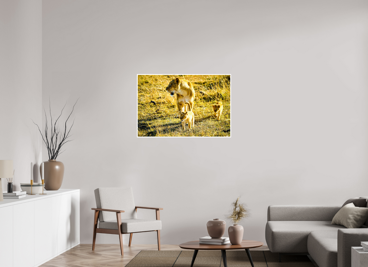 105 x 70 cm, Fujiflex High Gloss with 1 cm Border Savanna Legacy