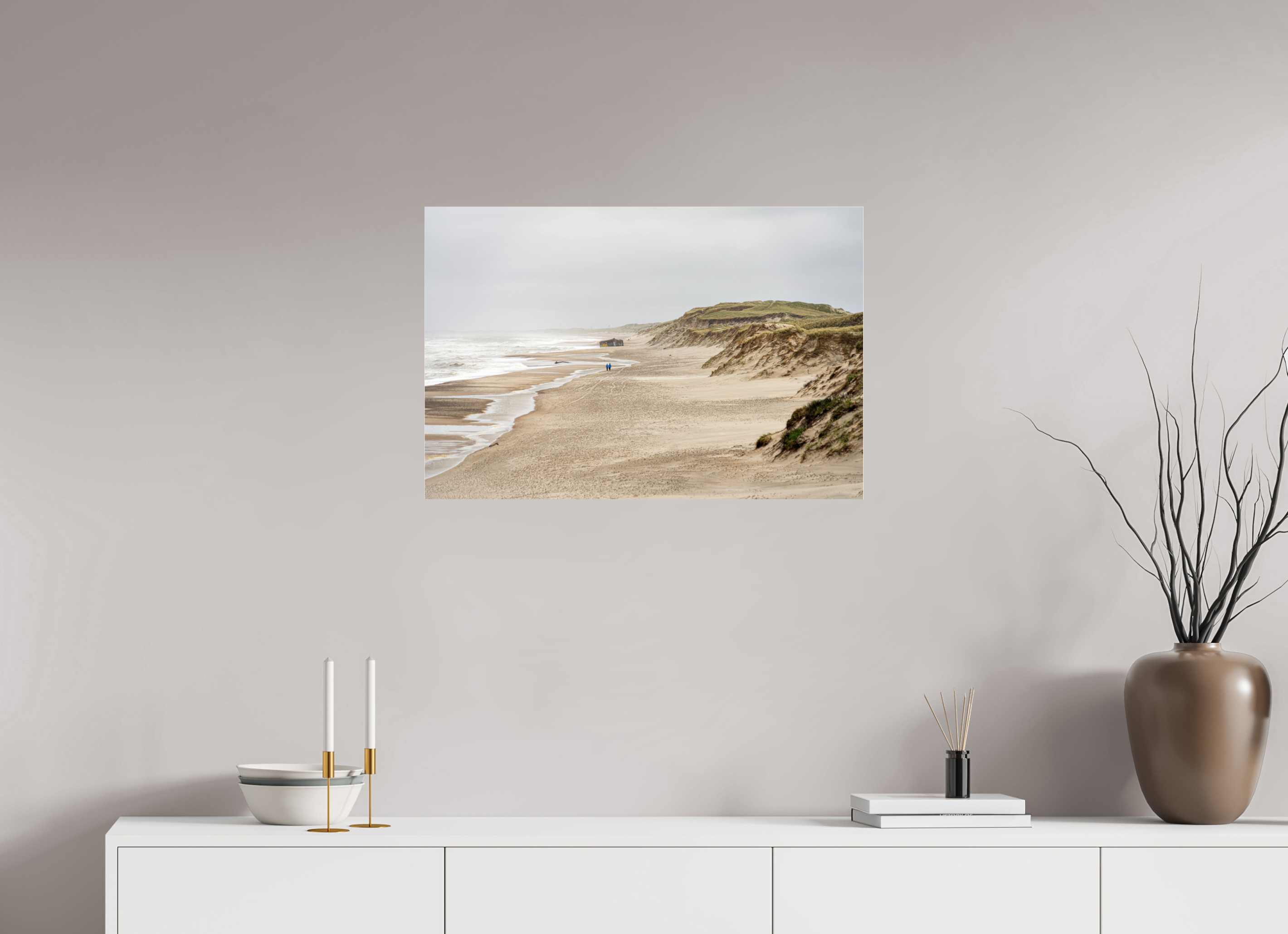 75 x 50 cm, Photo Print Under Acrylic Glass Wild Shores