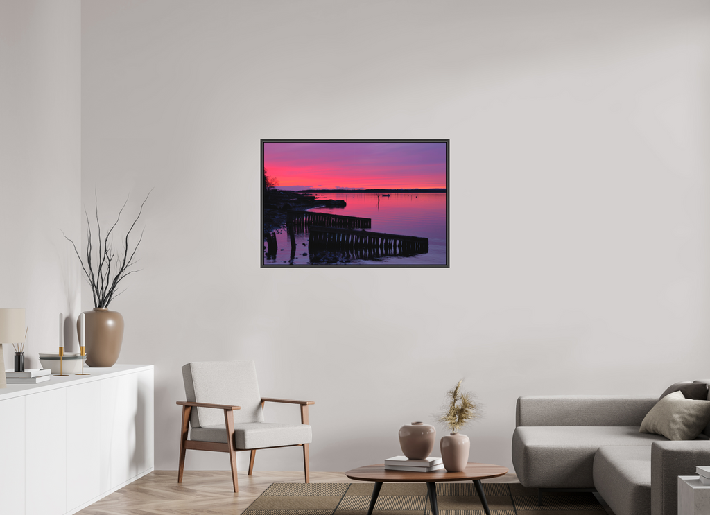 105 x 70 cm, Canvas After Sunset
