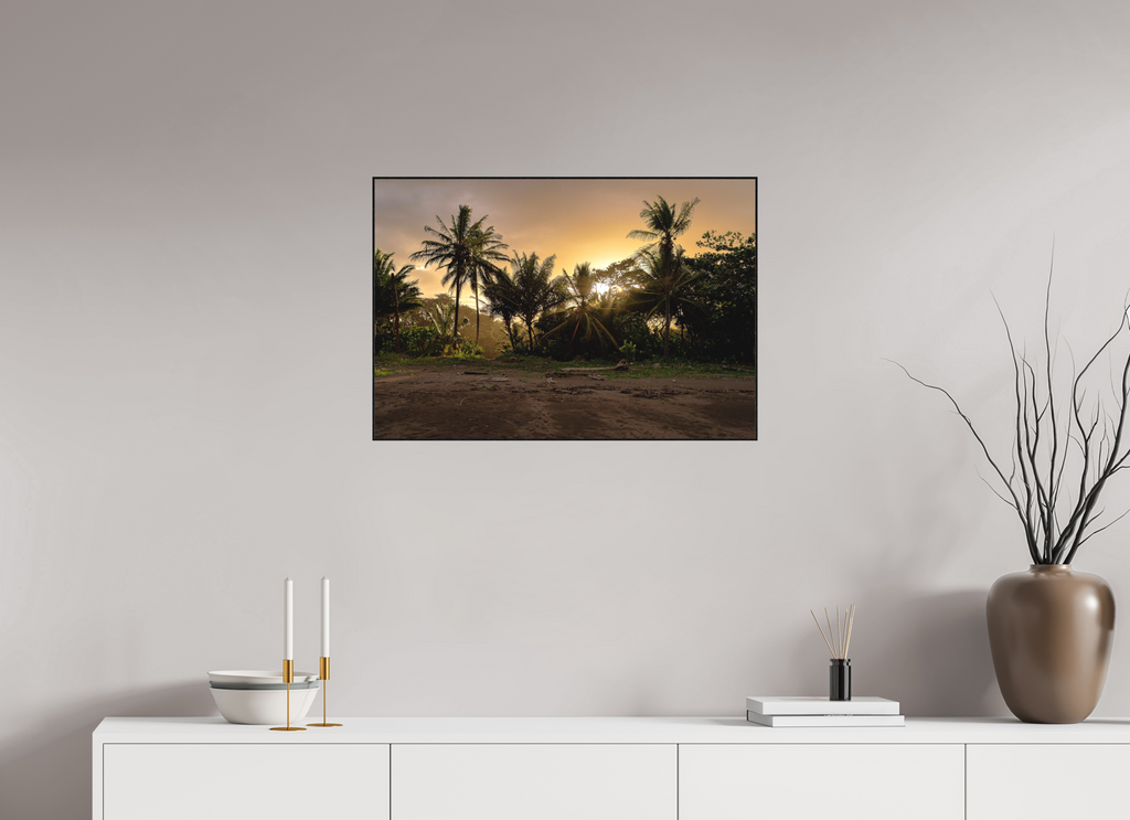 73.4 x 50 cm, Solid Wood Artbox Sunlit Shores