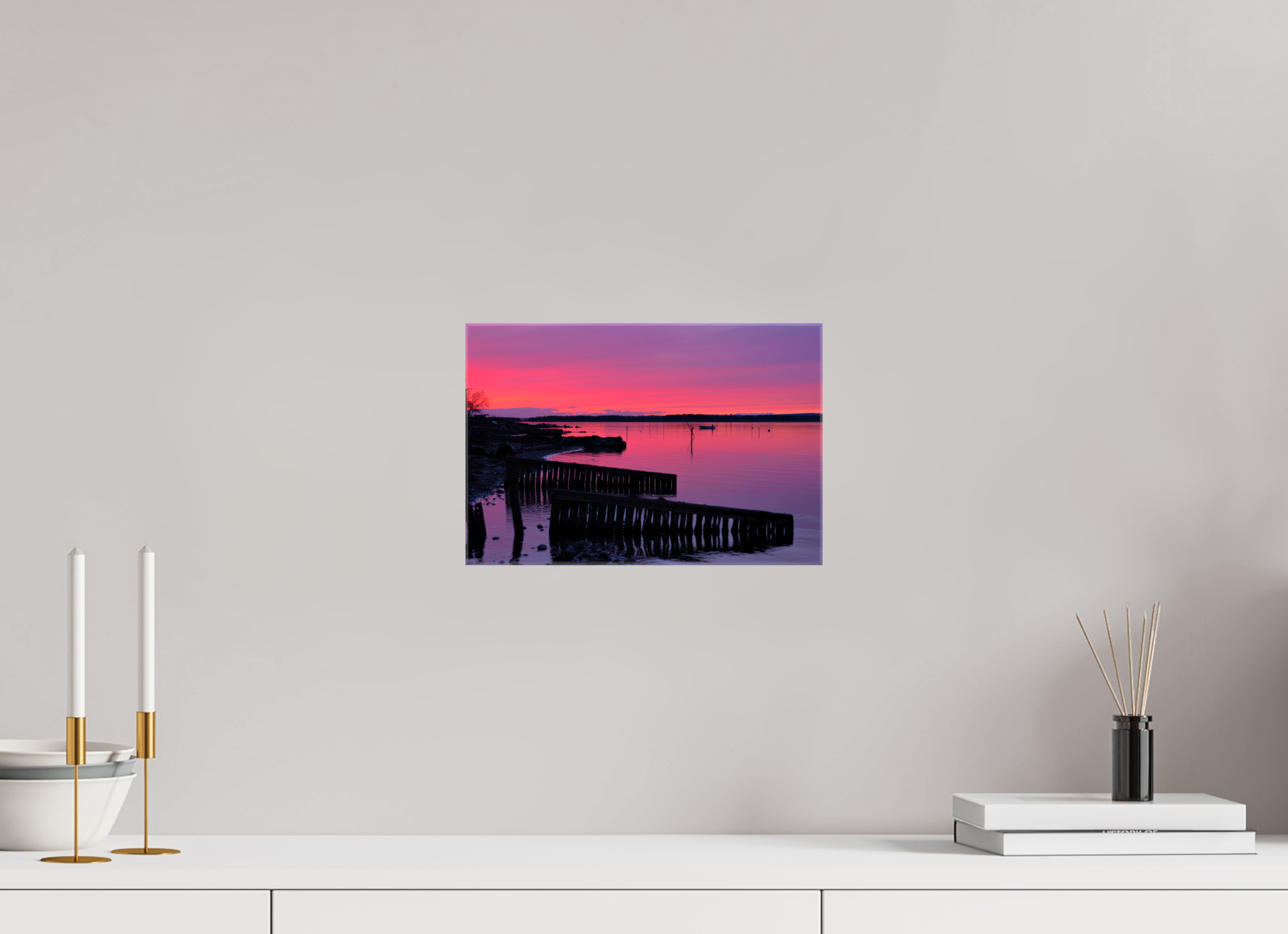 30 x 20 cm, Canvases Unframed After Sunset