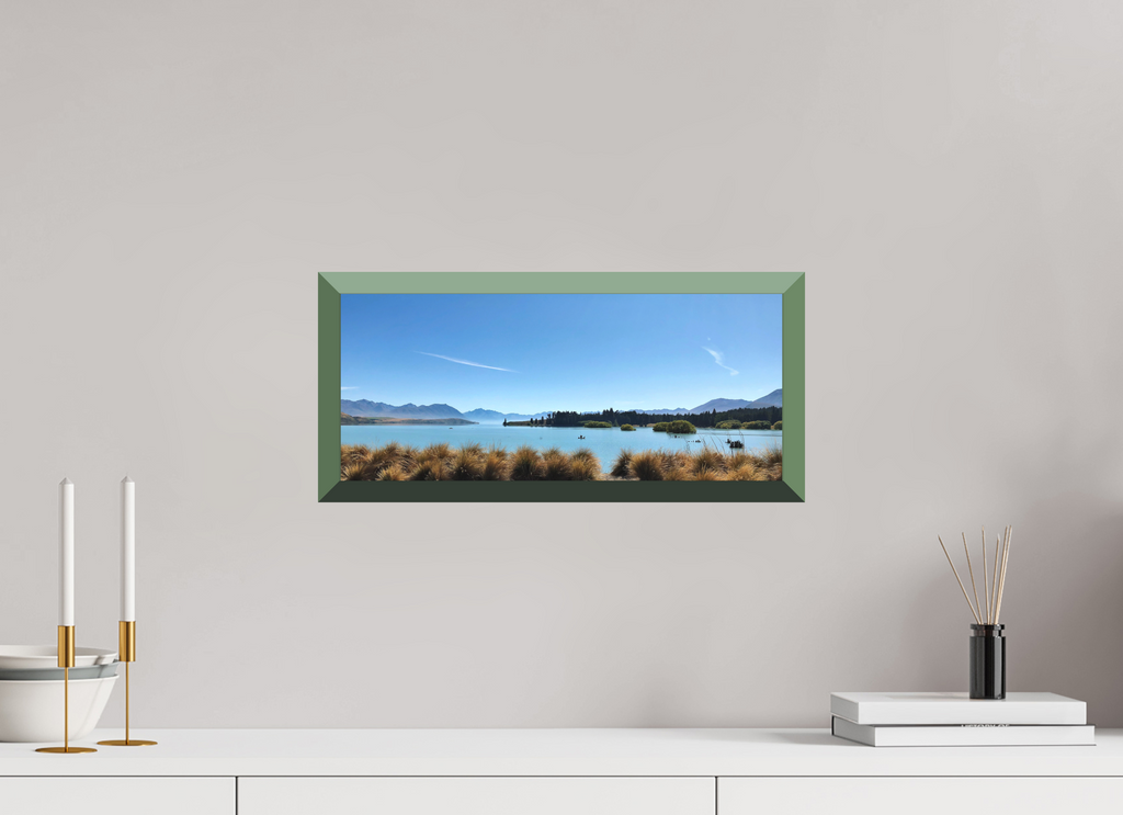 45.2 x 20 cm, Whitewall Design Edition Lake Pukaki - New Zealand