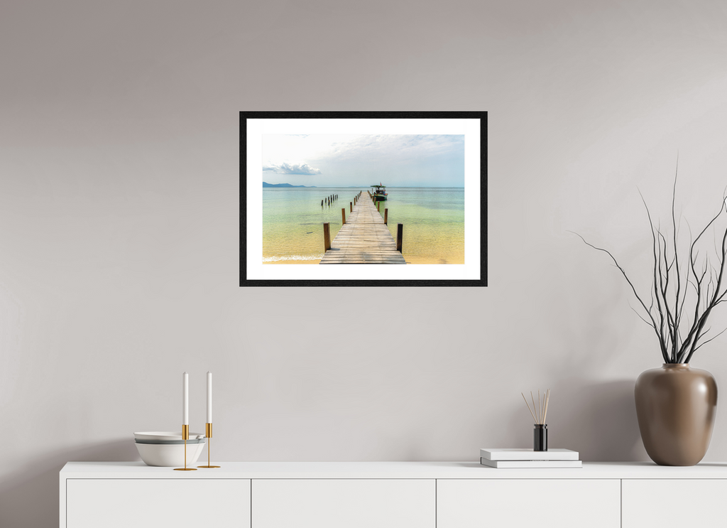 61.9 x 40 cm, Smooth Natural Paper Print with Frame Starfish Shores, Phú Quốc, Vietnam