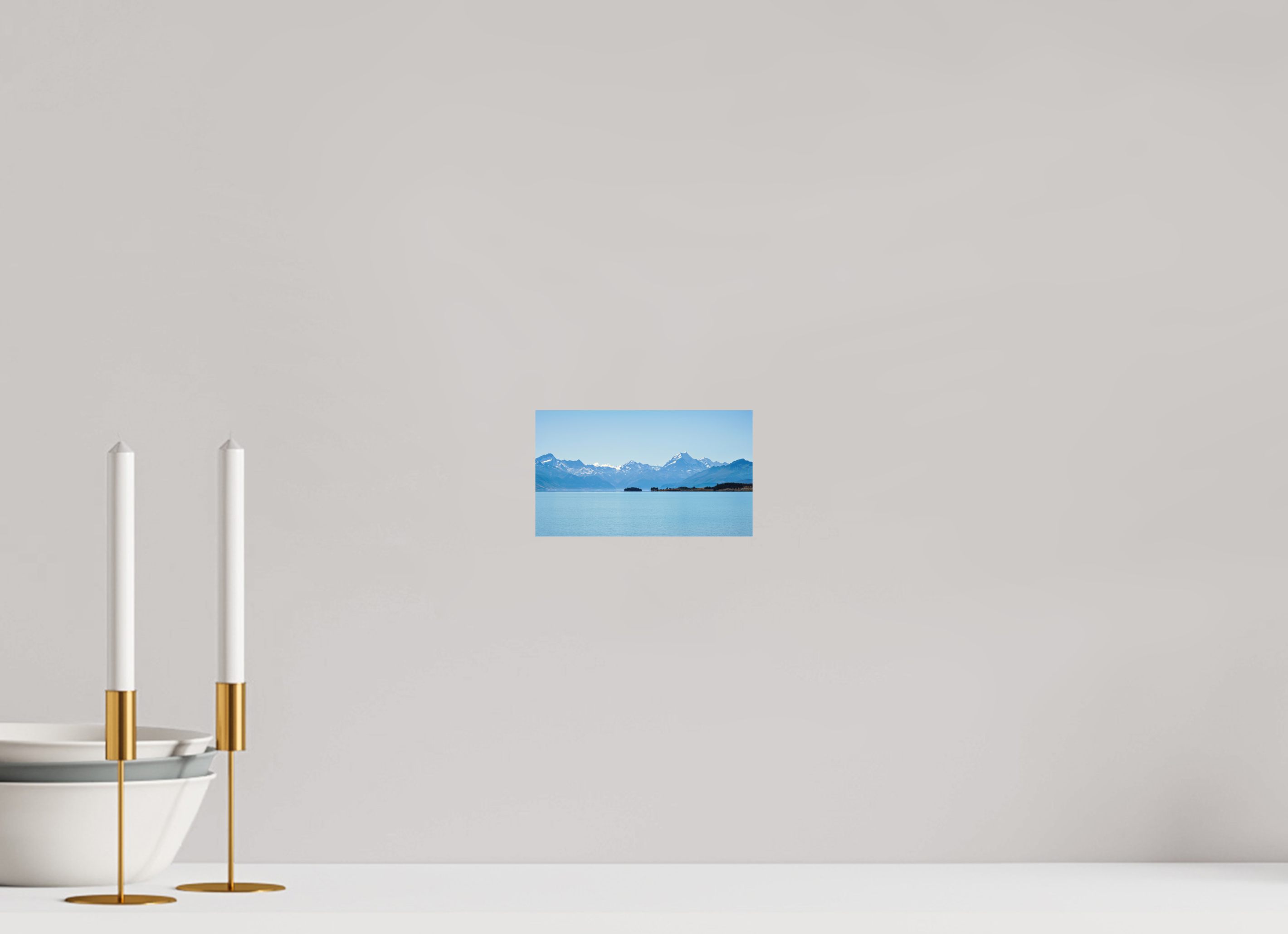 17.2 x 10 cm, Fine Art Print Smooth Aoraki Reflections – Lake Pukaki & Mount Cook, New Zealand