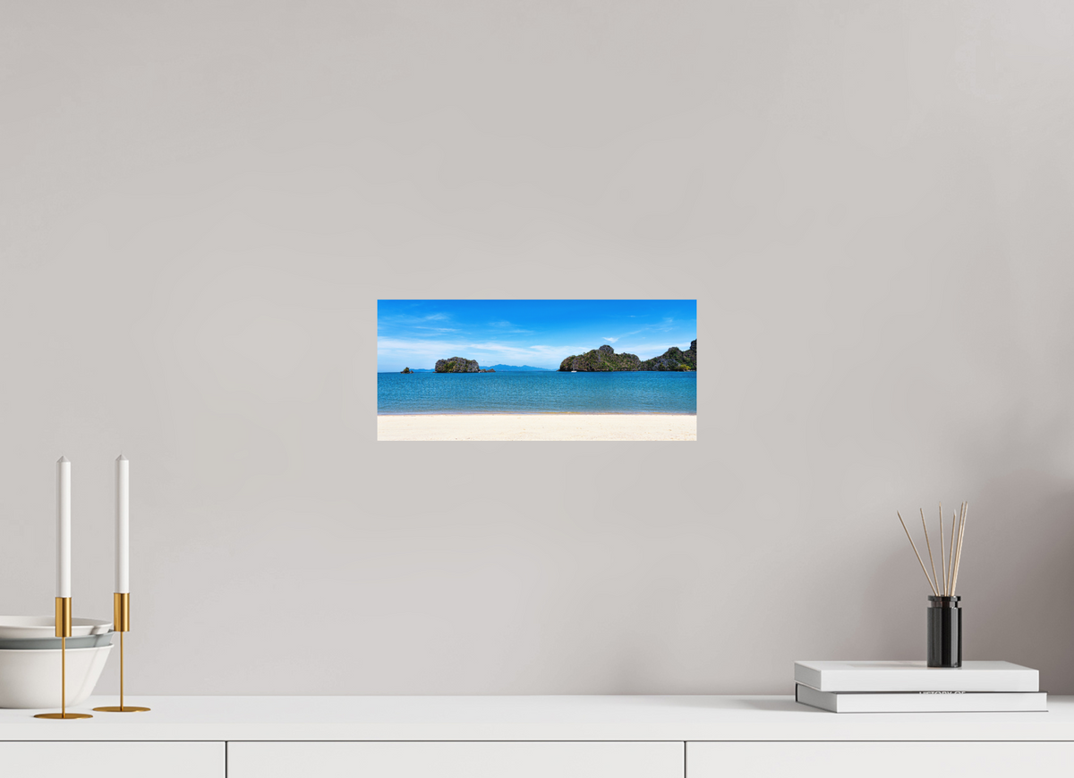 33.9 x 15 cm, Fine Art Print Smooth Tanjung Rhu Serenity, Langkawi, Malaysia