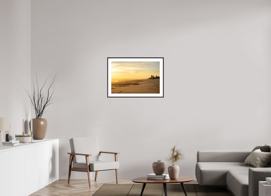 75 x 50 cm, Changeable Magnetic Frame - Hahnemühle Fineart Pearl Ancient Mills