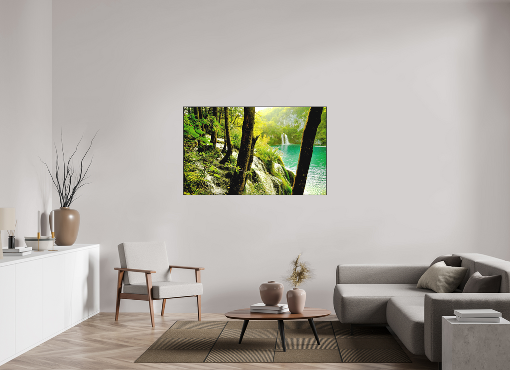 146.2 x 90 cm, Solid Wood Artbox A Lush Forest in Tears