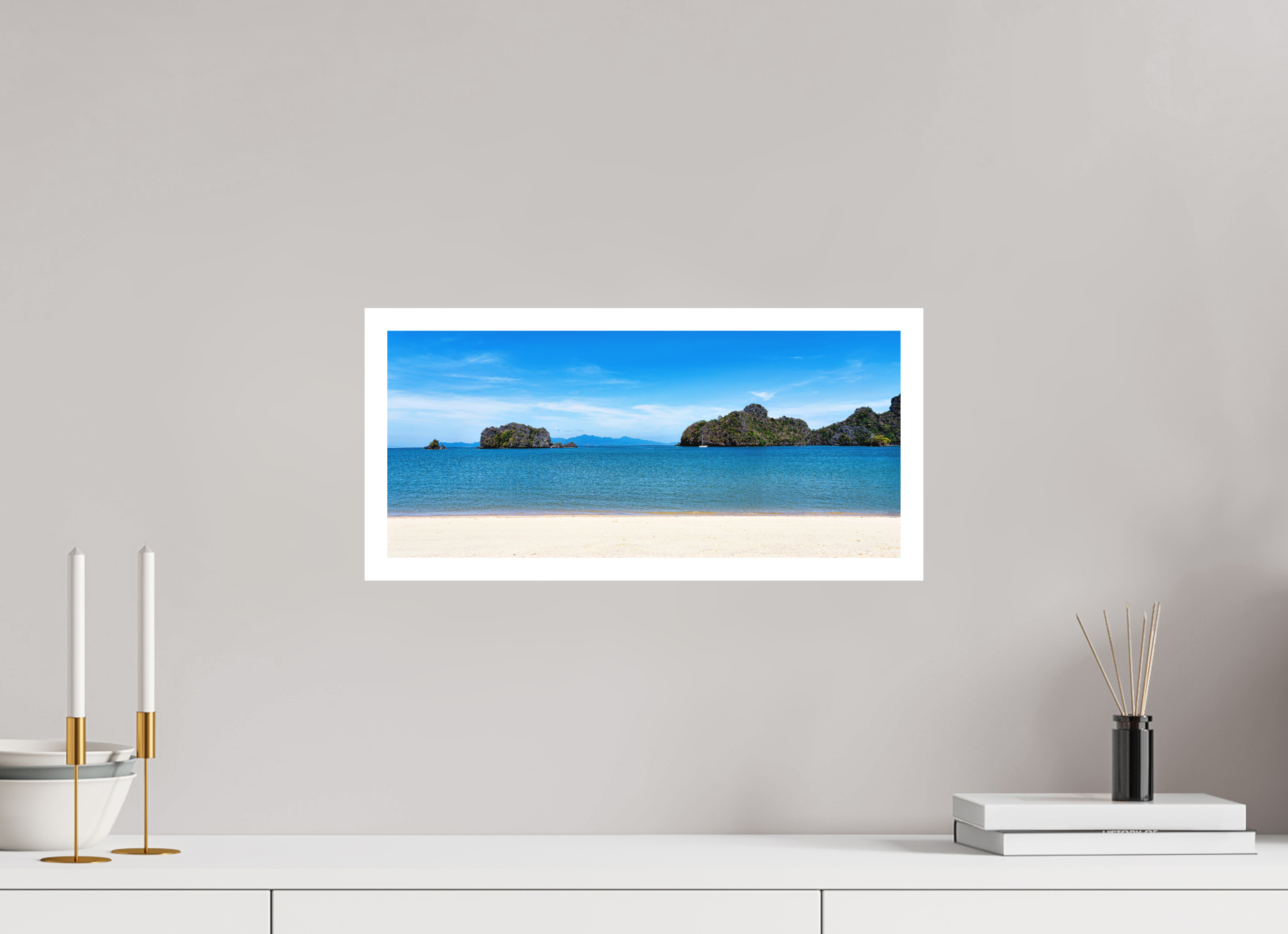 45.2 x 20 cm, Print on Forex with Mounting Tanjung Rhu Serenity, Langkawi