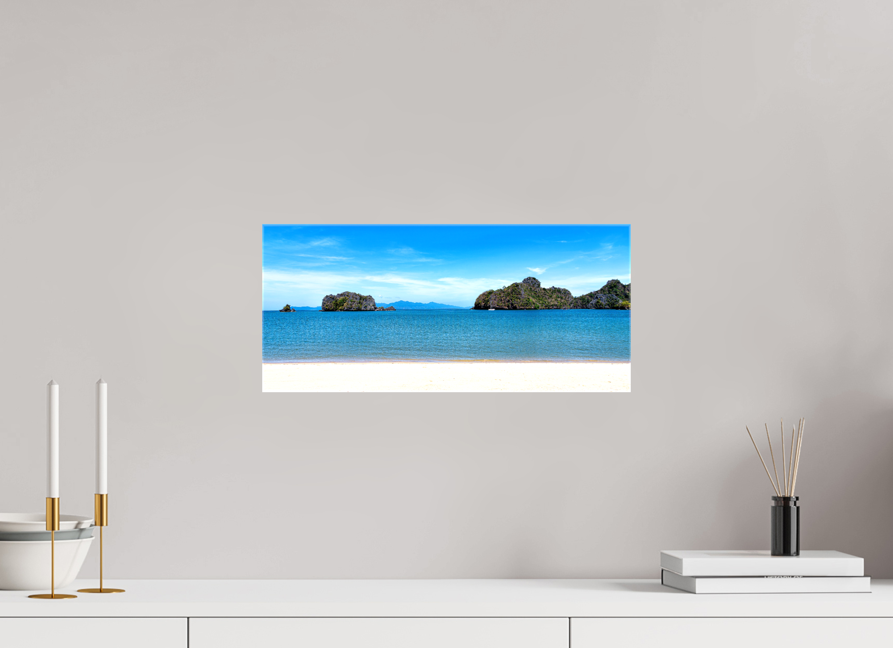 45.2 x 20 cm, Canvases Unframed Tanjung Rhu Serenity, Langkawi, Malaysia