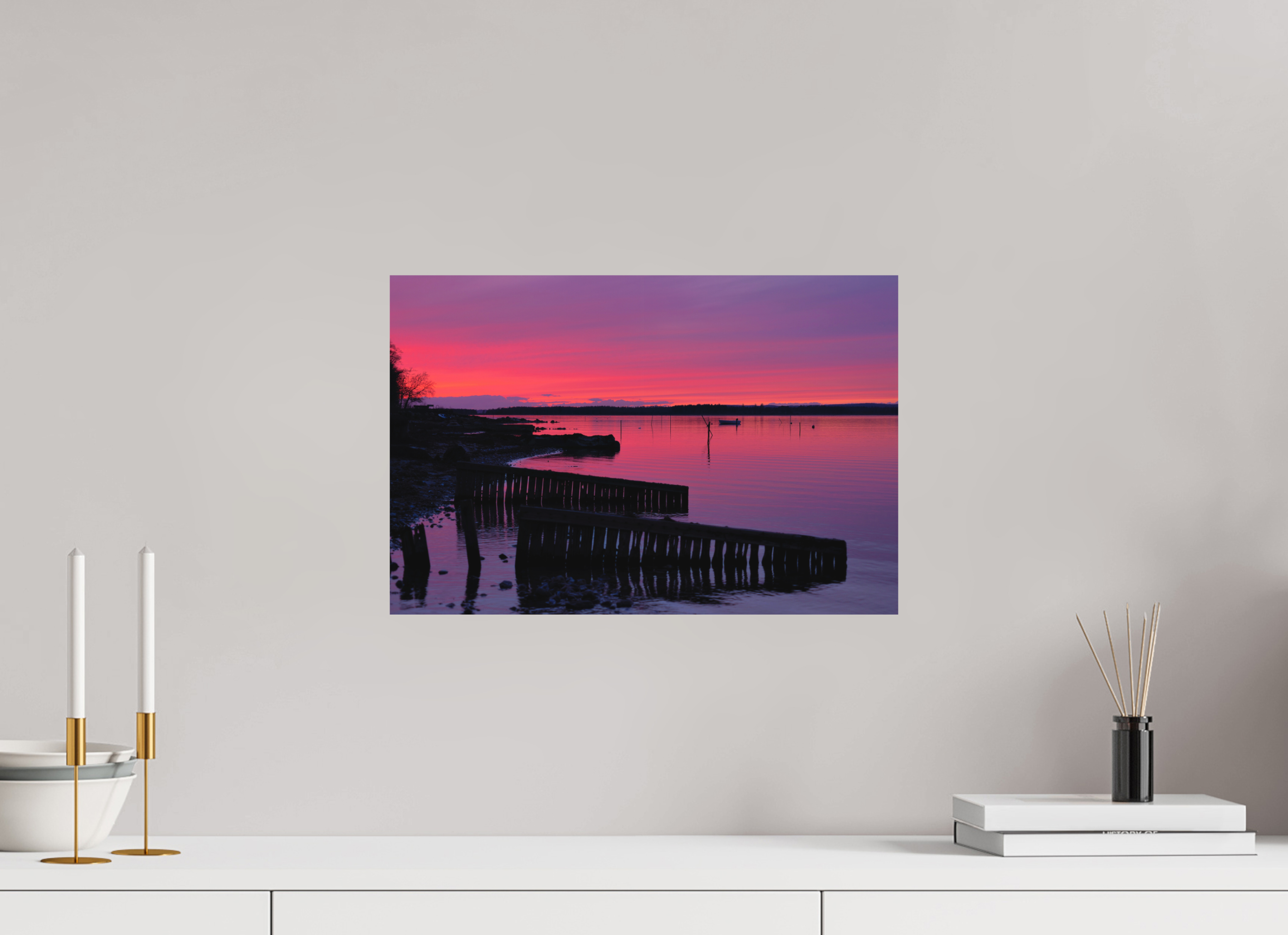 45 x 30 cm, Fine Art Print Smooth After Sunset
